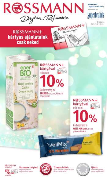 Újság Rossmann - 2023.01.02 - 2023.01.13.