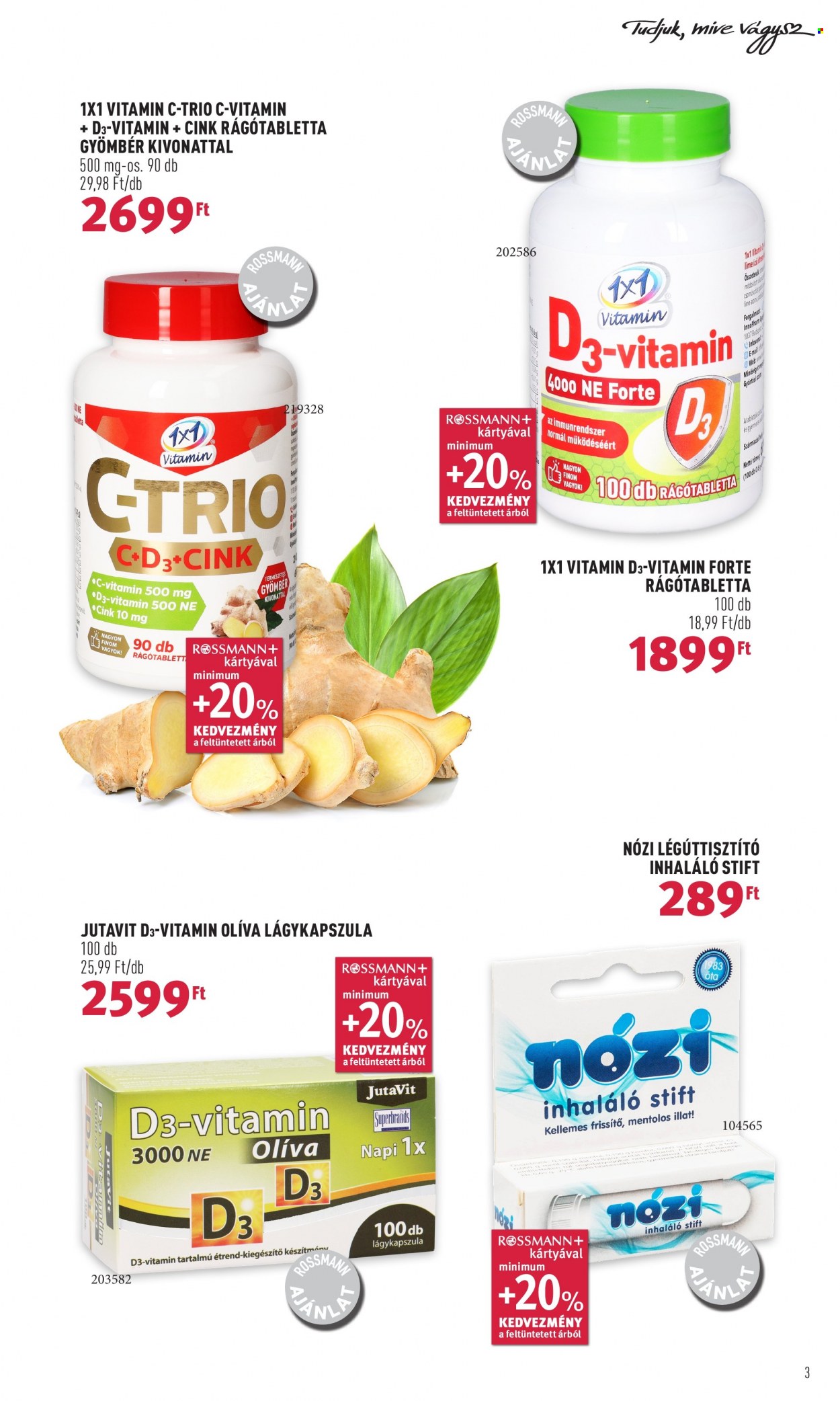 Rossmann akciós újságok - 2023.01.02 - 2023.01.13. Oldal 3
