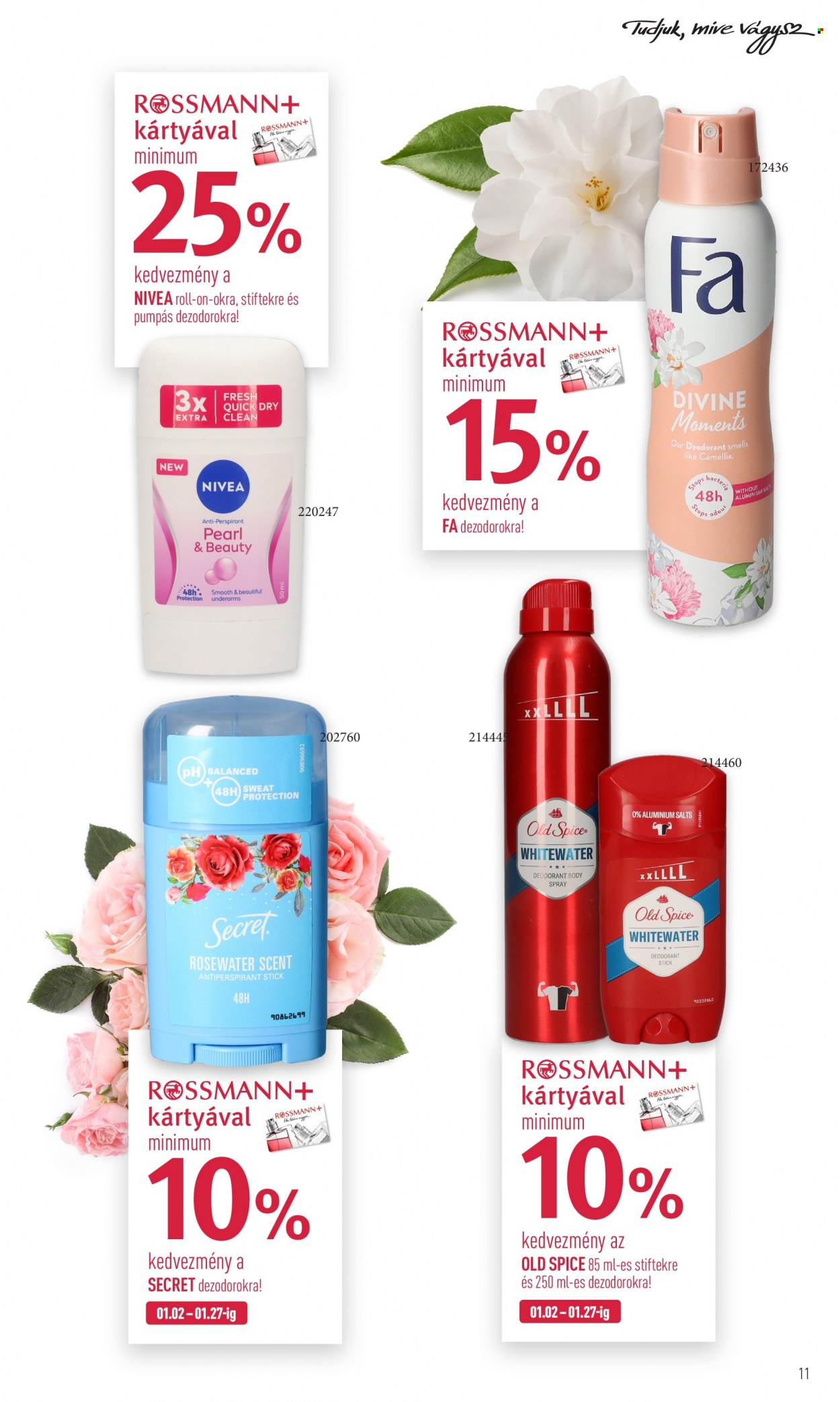 Rossmann akciós újságok - 2023.01.02 - 2023.01.13. Oldal 11