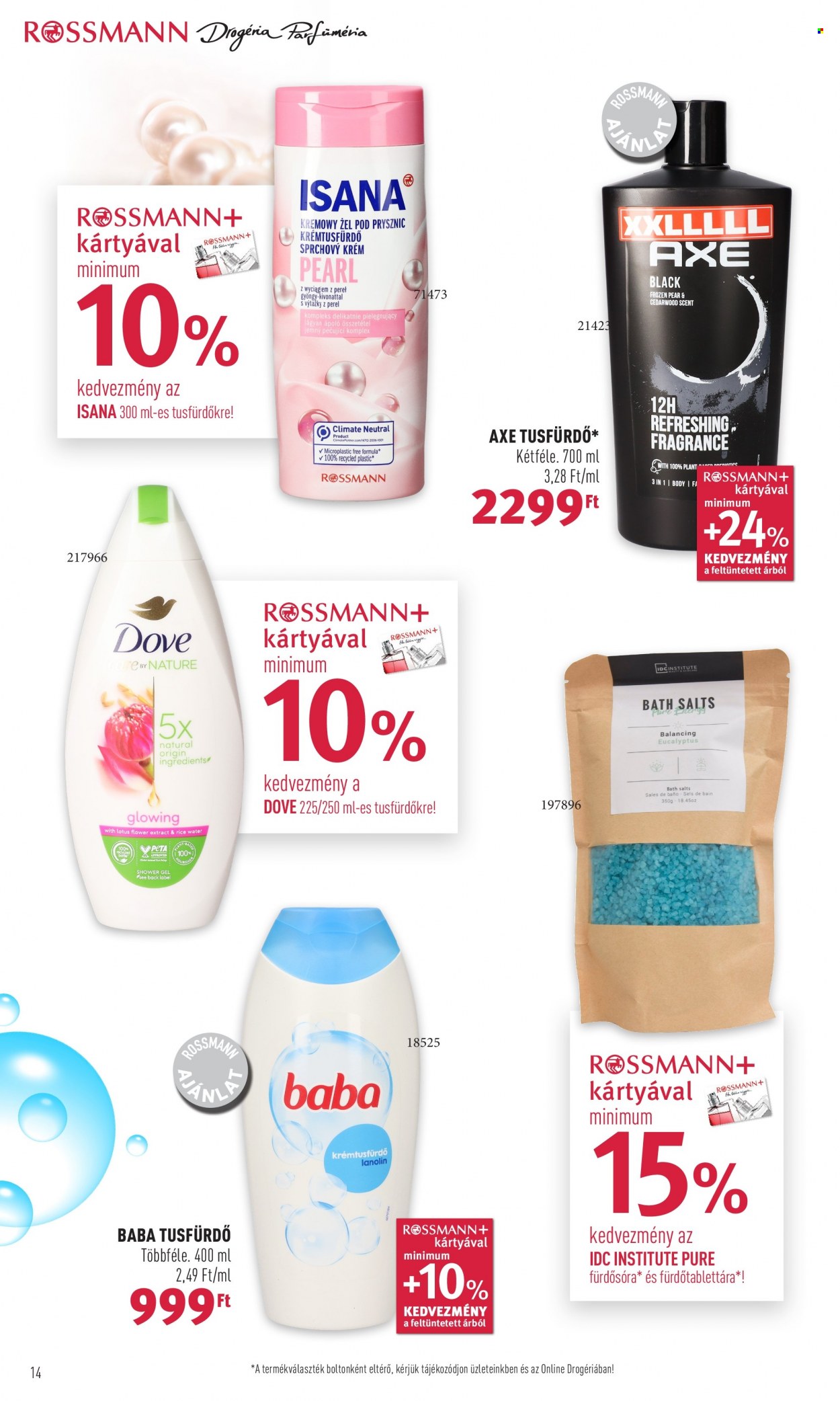 Rossmann akciós újságok - 2023.01.02 - 2023.01.13. Oldal 14