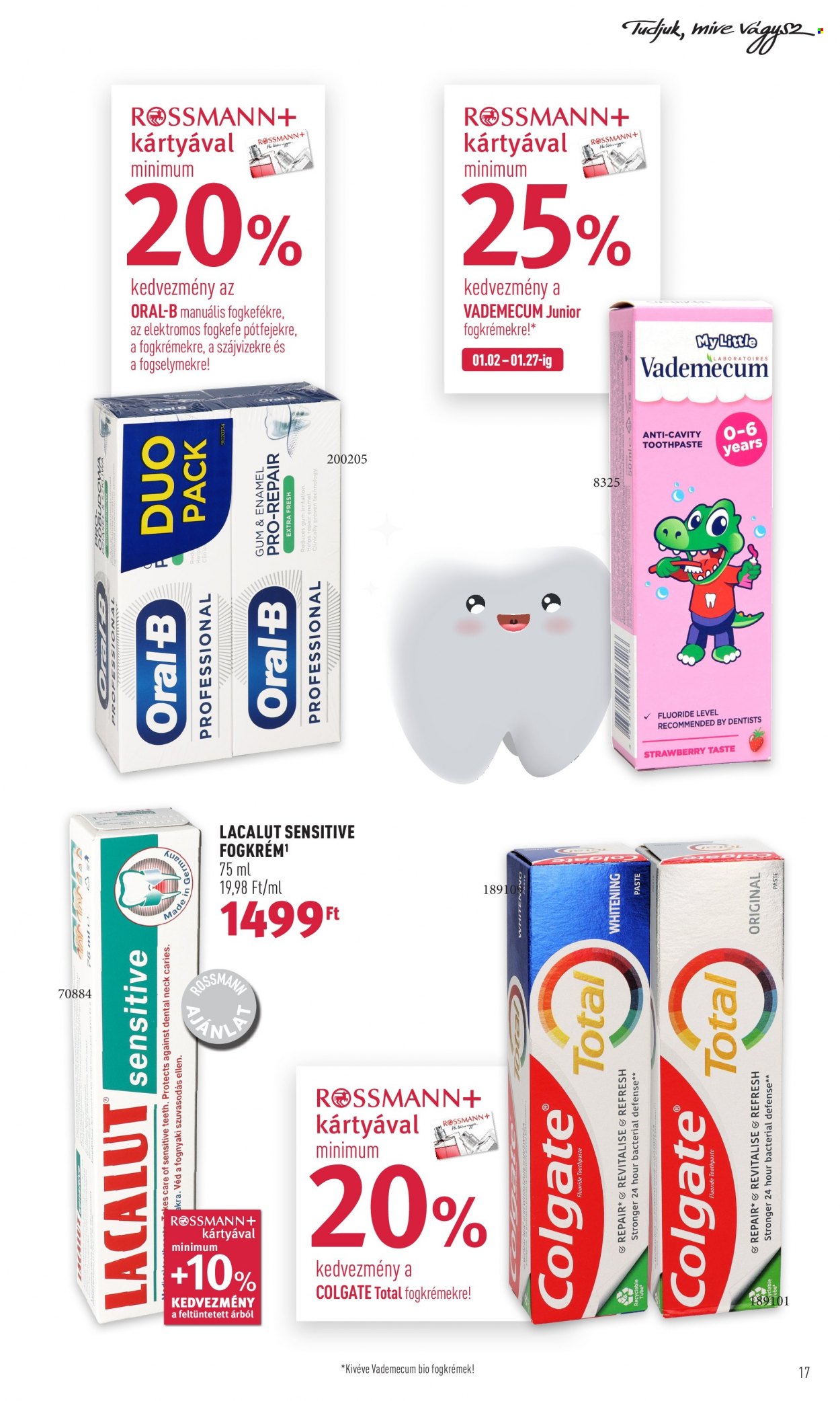 Rossmann akciós újságok - 2023.01.02 - 2023.01.13. Oldal 17