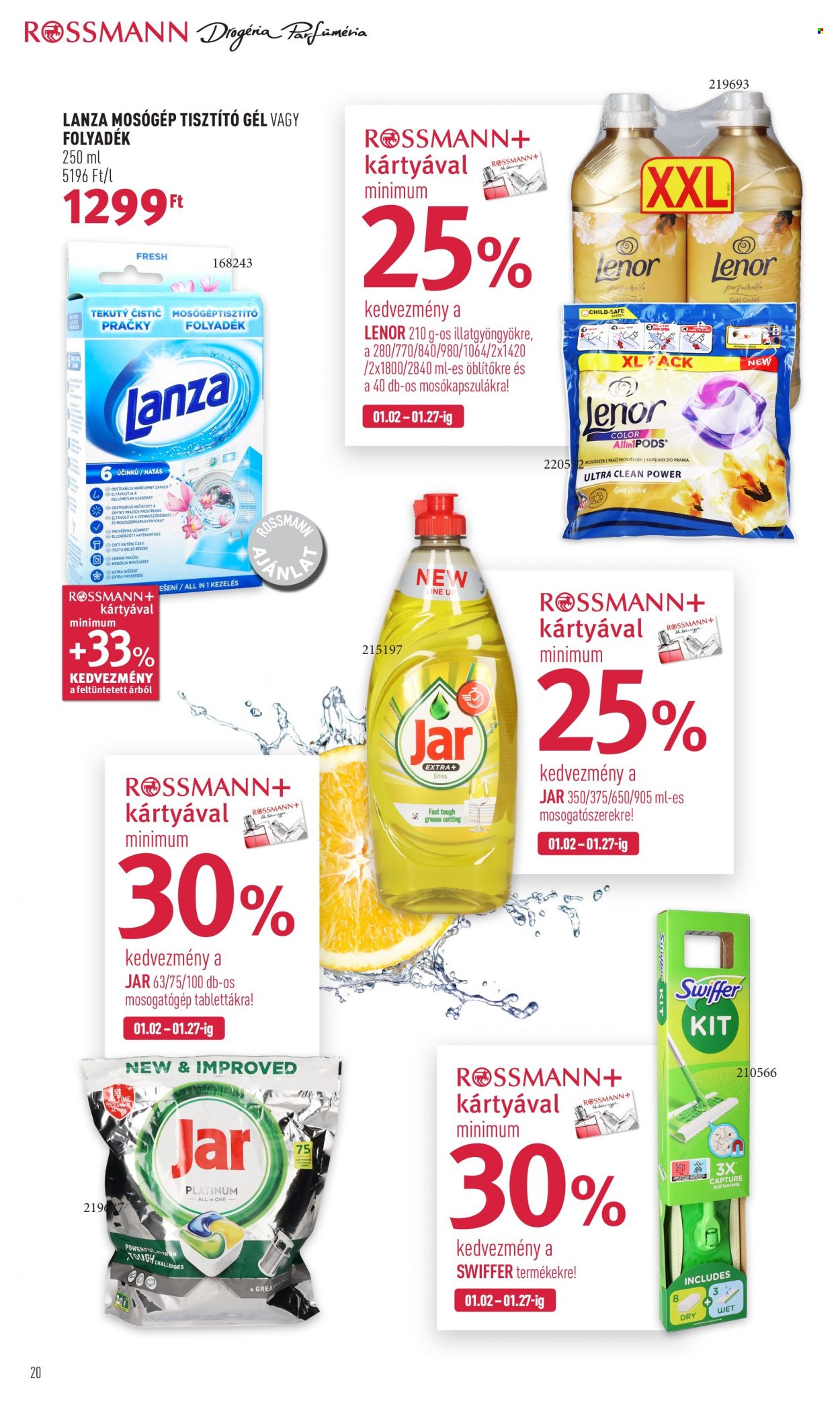 Rossmann akciós újságok - 2023.01.02 - 2023.01.13. Oldal 20