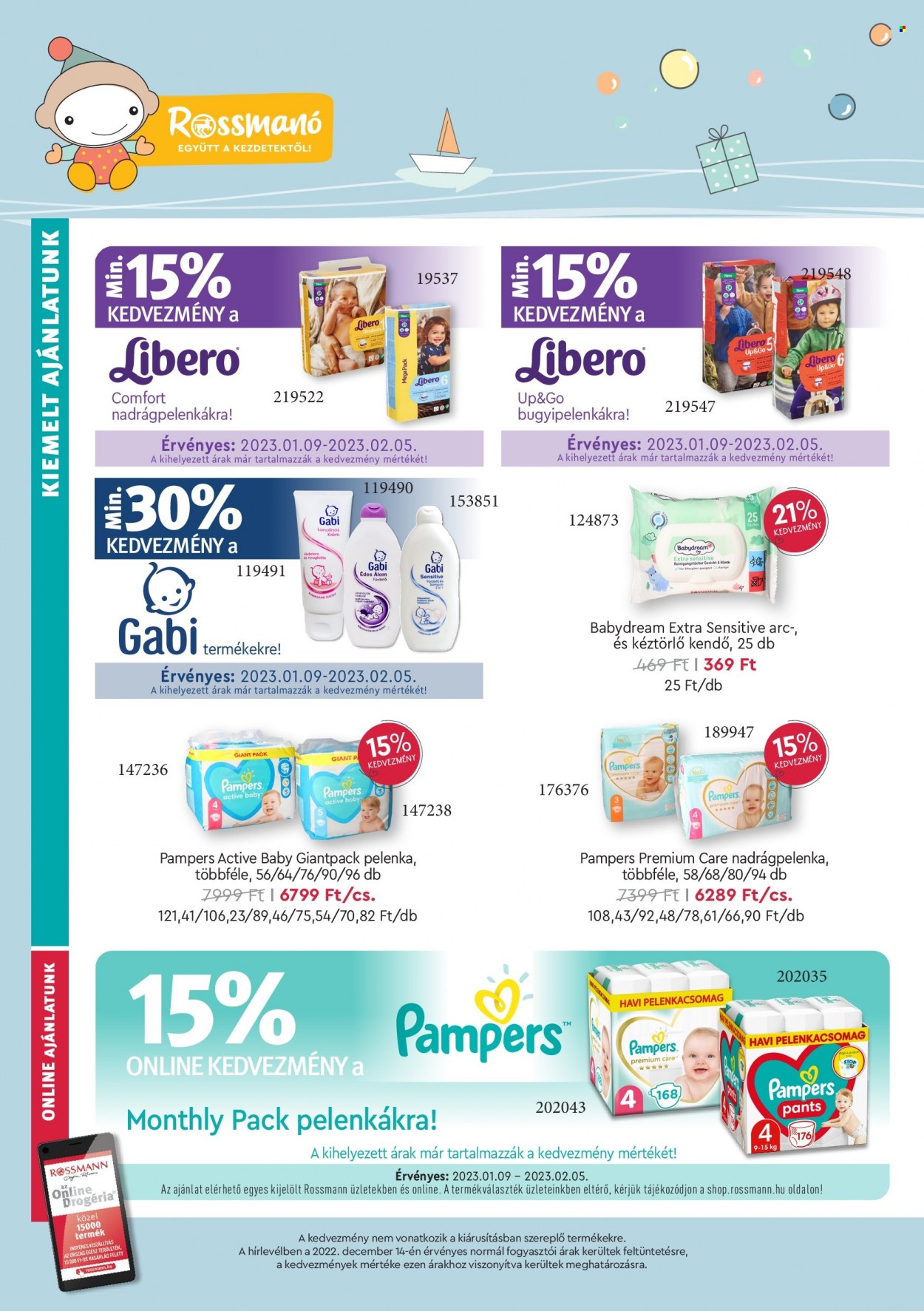 Rossmann akciós újságok - 2023.01.09 - 2023.02.05. Oldal 2