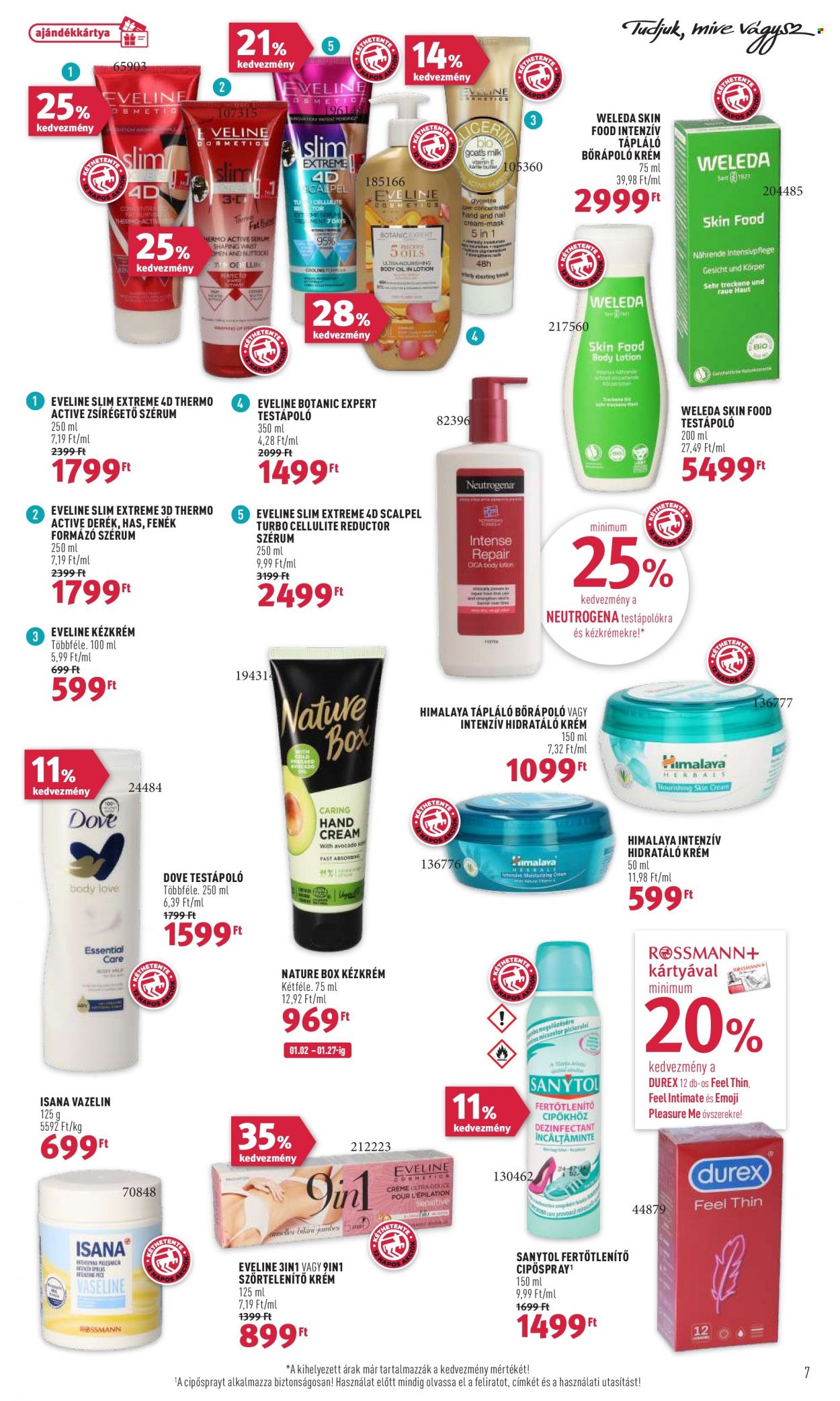 Rossmann akciós újságok - 2023.01.16 - 2023.01.27. Oldal 7
