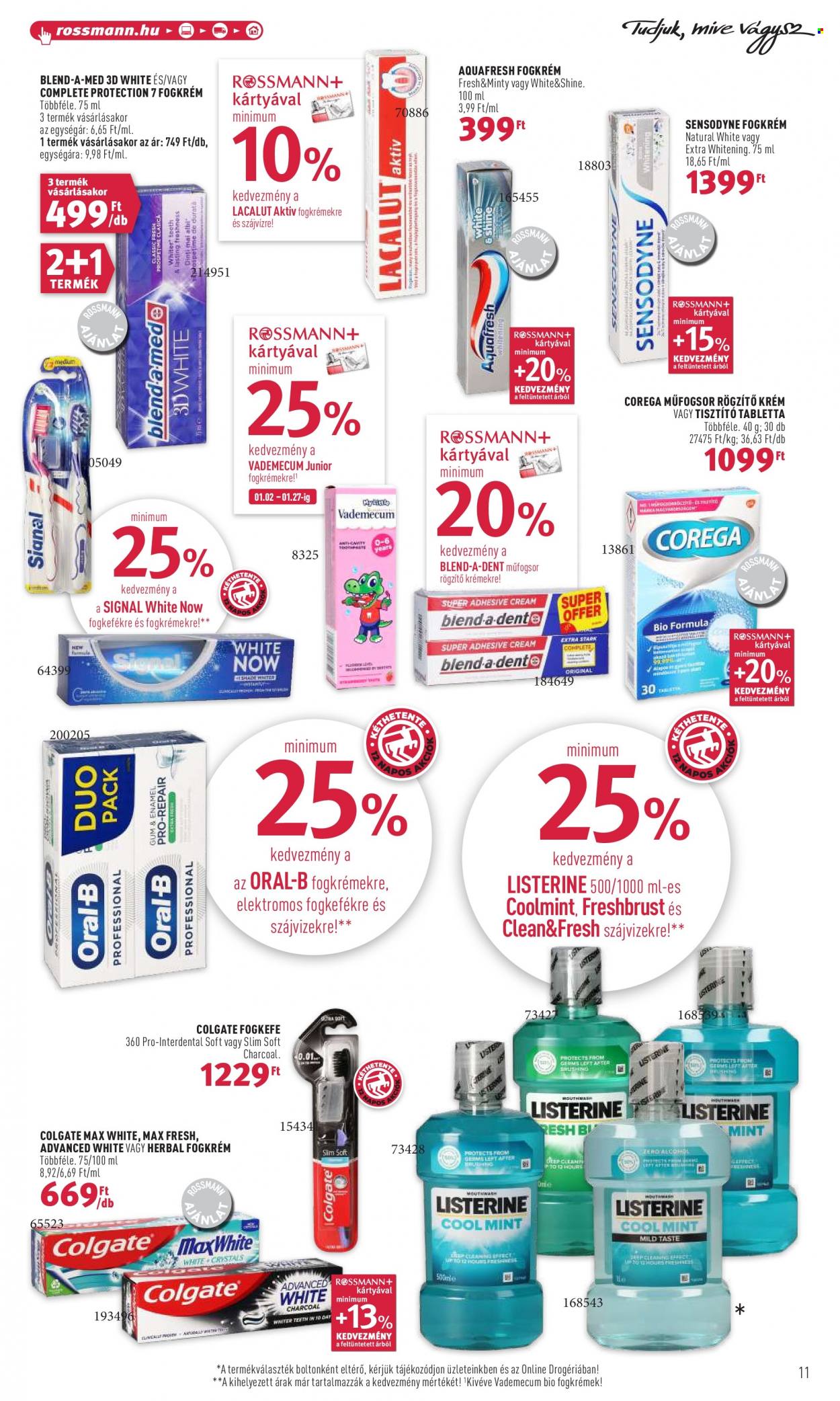 Rossmann akciós újságok - 2023.01.16 - 2023.01.27. Oldal 11