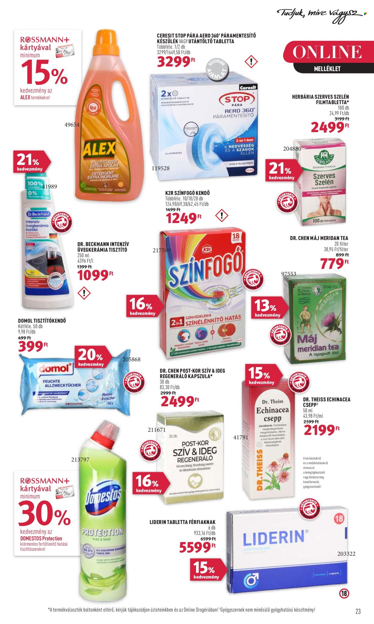 Rossmann akciós újságok - 2023.01.16 - 2023.01.27. Oldal 23