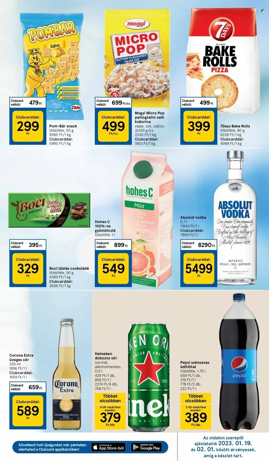 TESCO akciós újságok - 2023.01.19 - 2023.01.25. Oldal 7