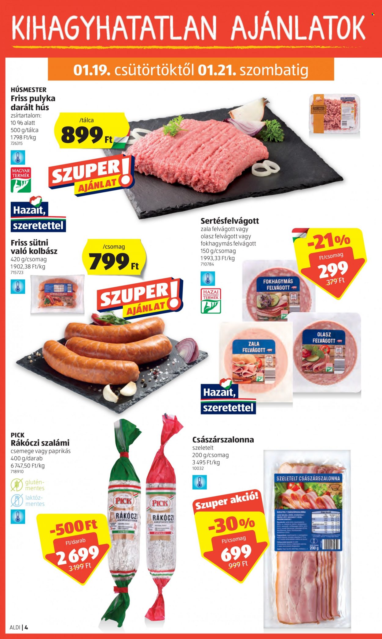 Aldi akciós újságok - 2023.01.19 - 2023.01.25. Oldal 4
