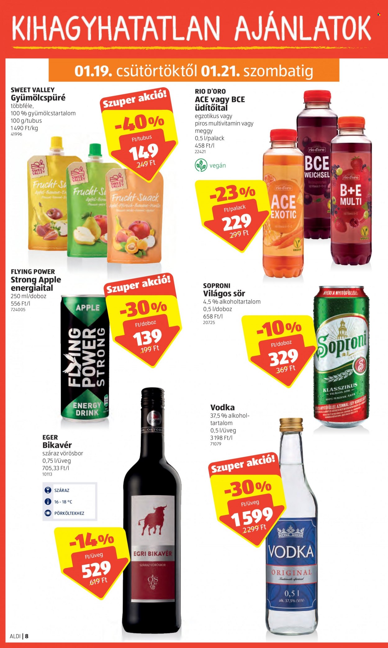 Aldi akciós újságok - 2023.01.19 - 2023.01.25. Oldal 8