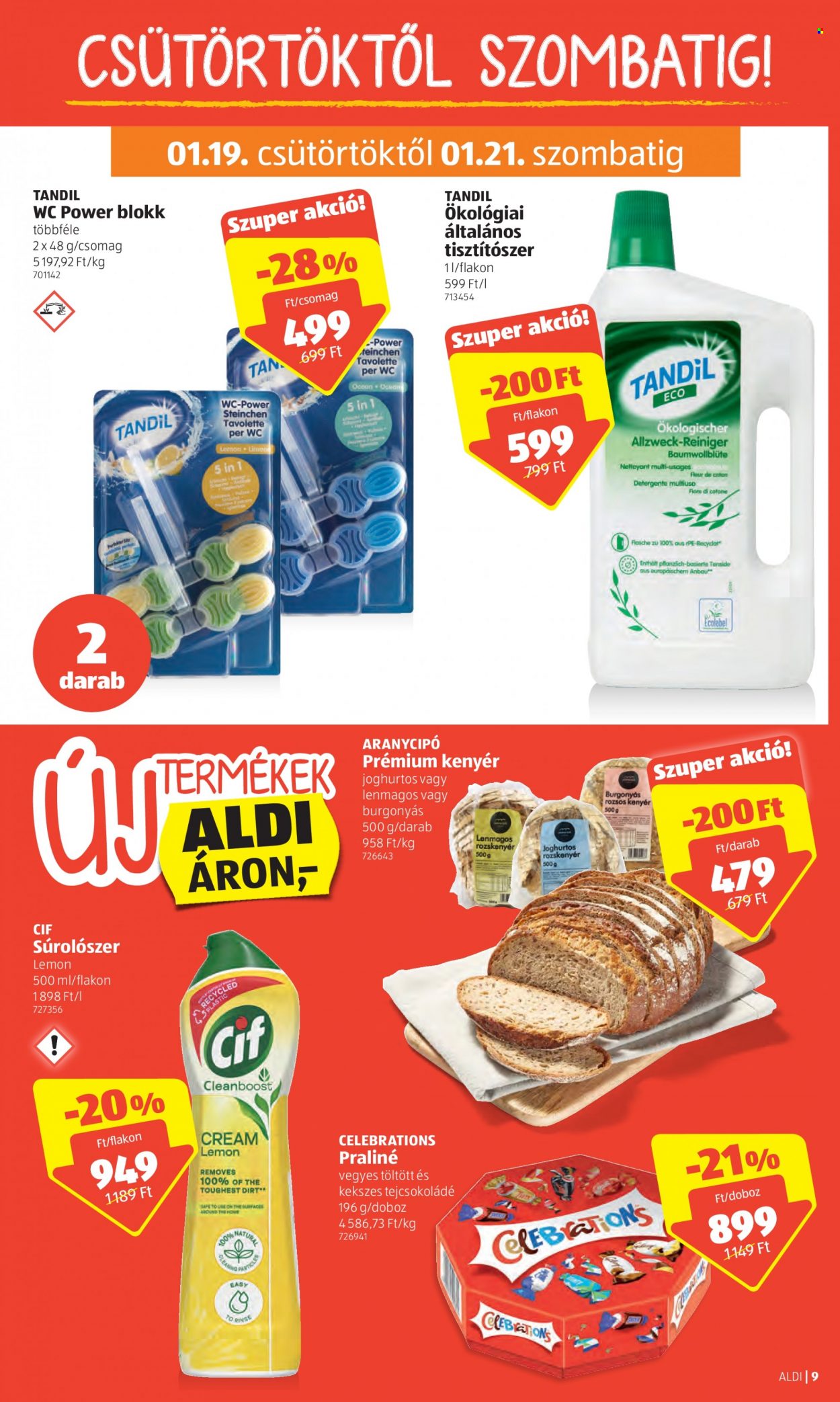 Aldi akciós újságok - 2023.01.19 - 2023.01.25. Oldal 9