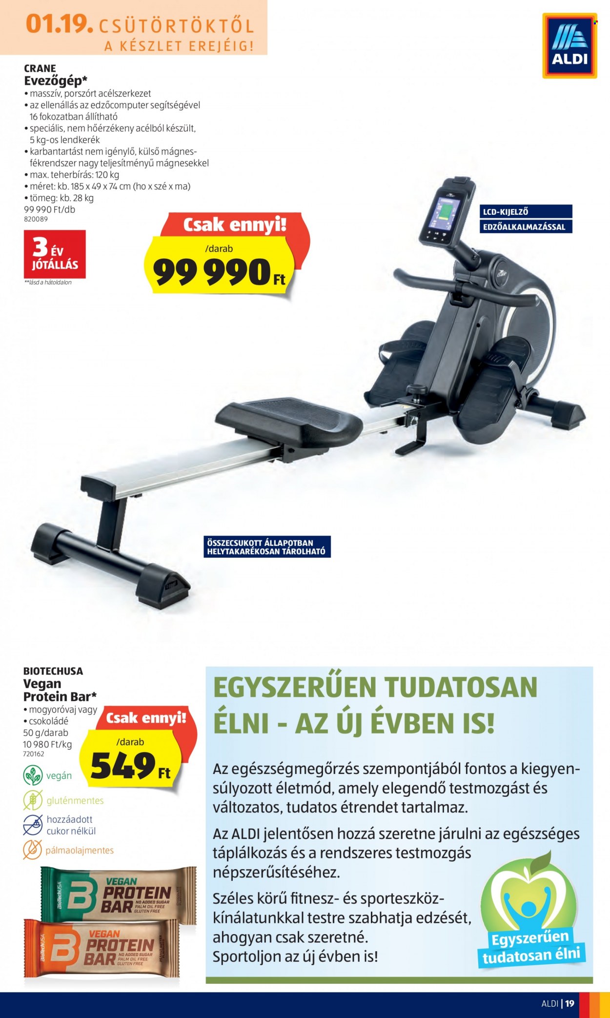 Aldi akciós újságok - 2023.01.19 - 2023.01.25. Oldal 19