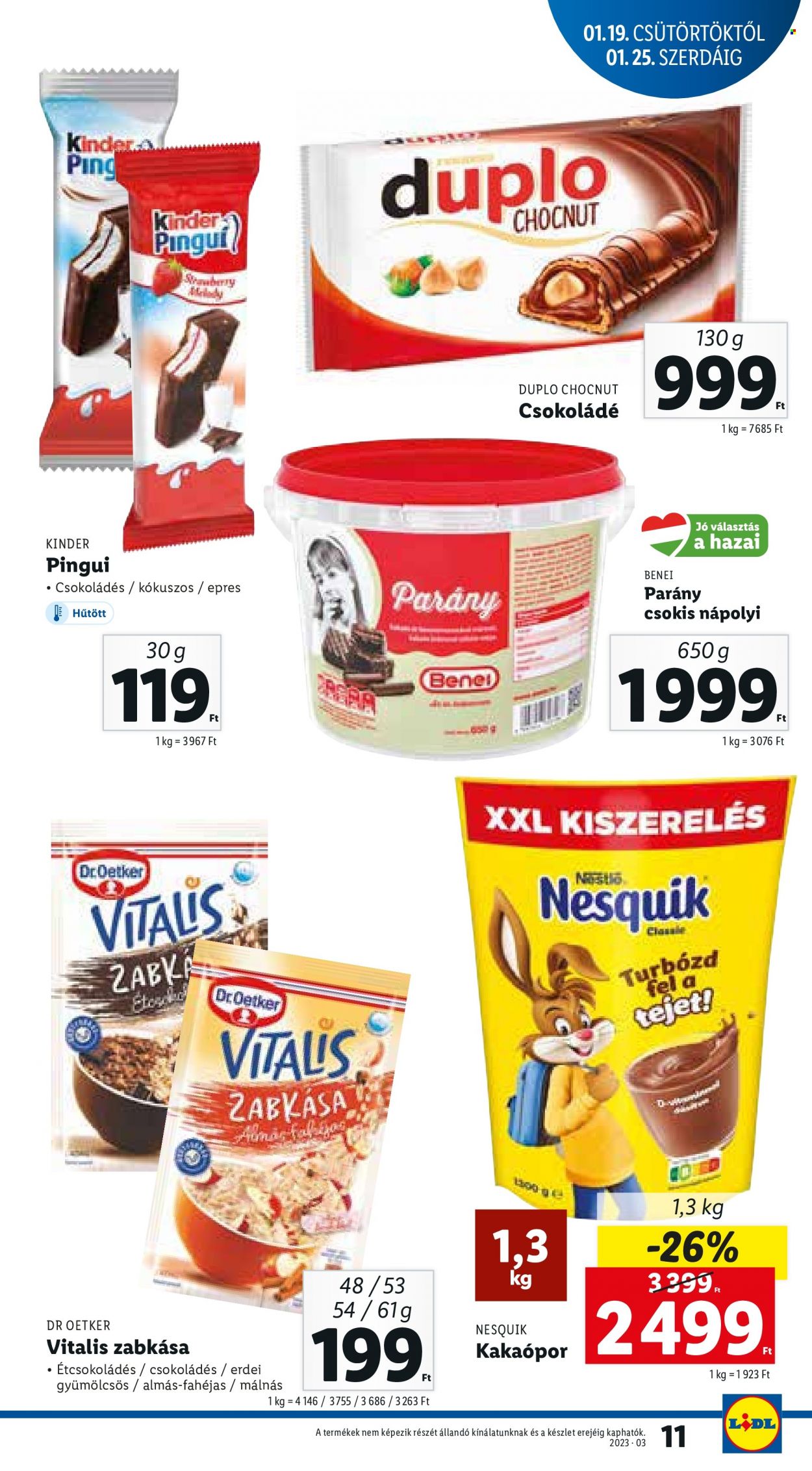Lidl akciós újságok - 2023.01.19 - 2023.01.25. Oldal 11