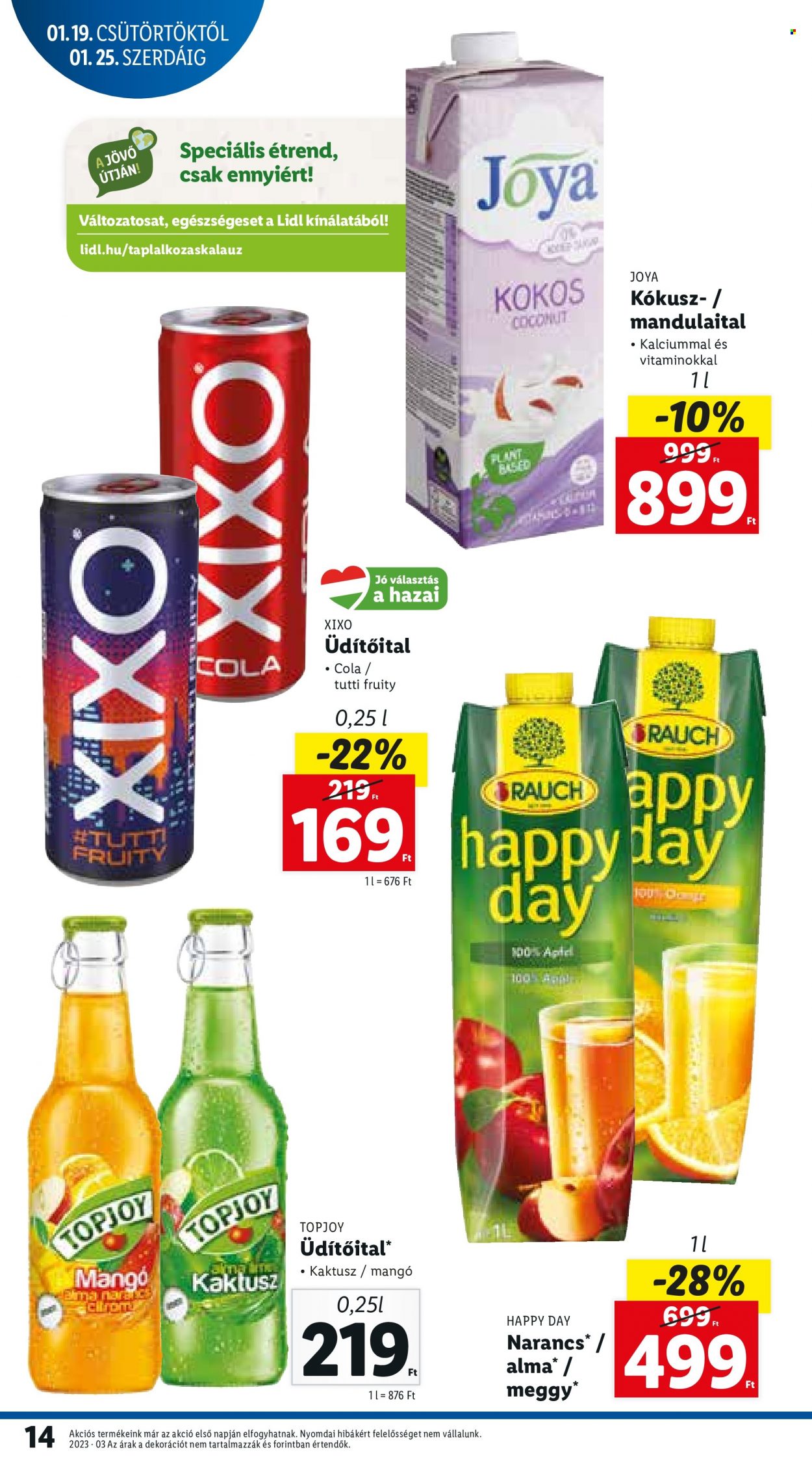 Lidl akciós újságok - 2023.01.19 - 2023.01.25. Oldal 14