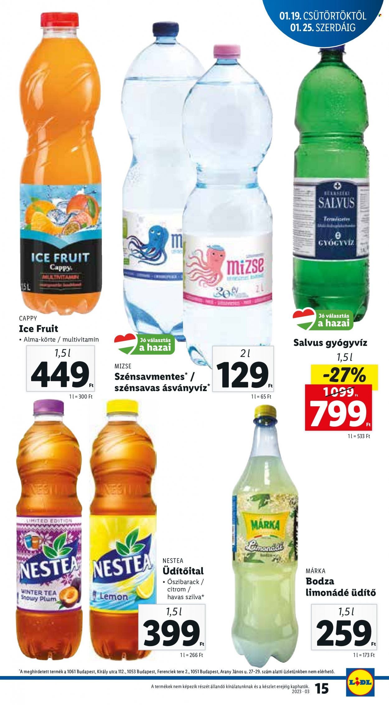 Lidl akciós újságok - 2023.01.19 - 2023.01.25. Oldal 15