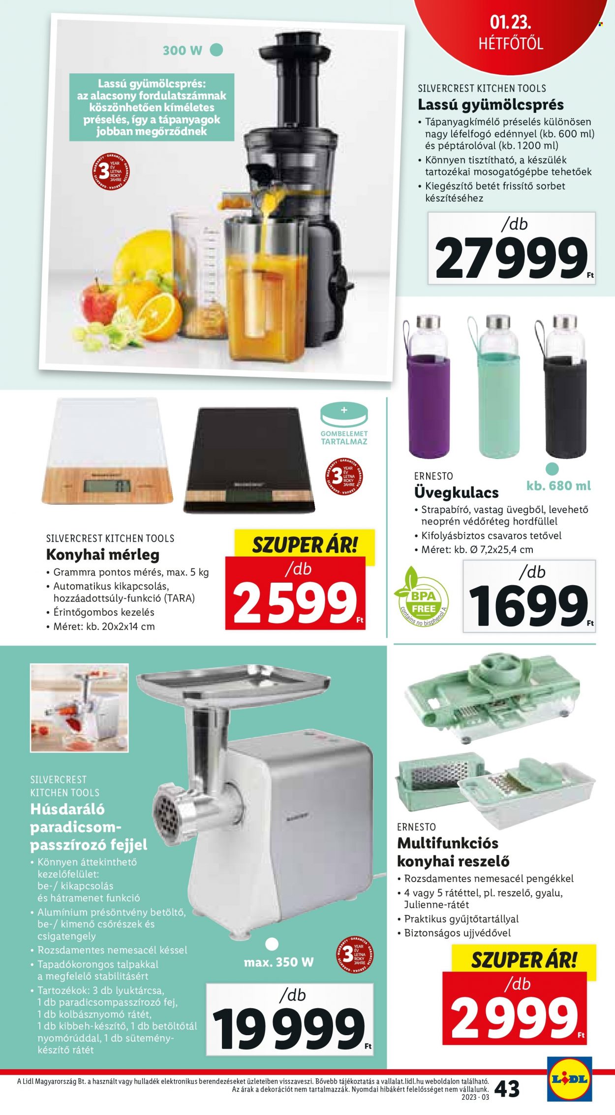 Lidl akciós újságok - 2023.01.19 - 2023.01.25. Oldal 45