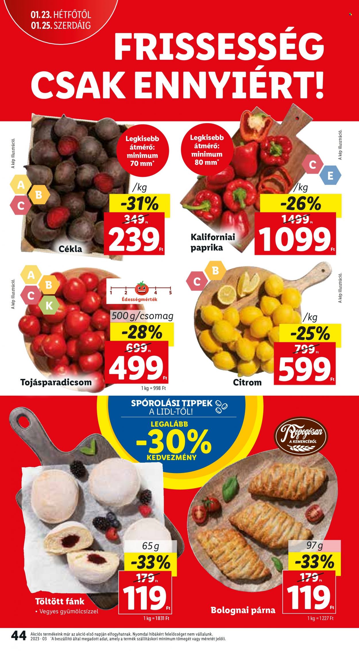 Lidl akciós újságok - 2023.01.19 - 2023.01.25. Oldal 46
