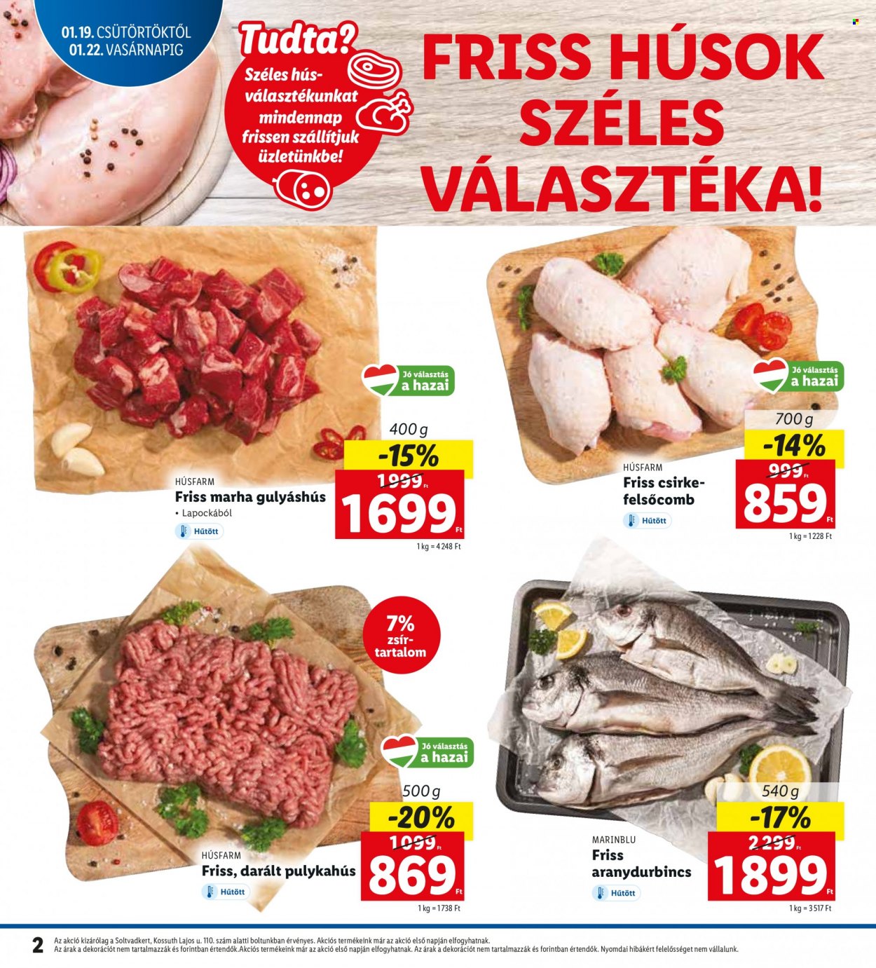 Lidl akciós újságok - 2023.01.19 - 2023.01.22. Oldal 2