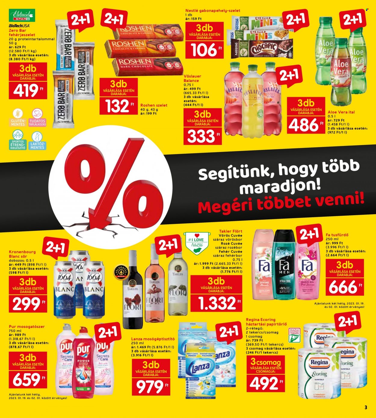 INTERSPAR akciós újságok - 2023.01.19 - 2023.01.25. Oldal 3