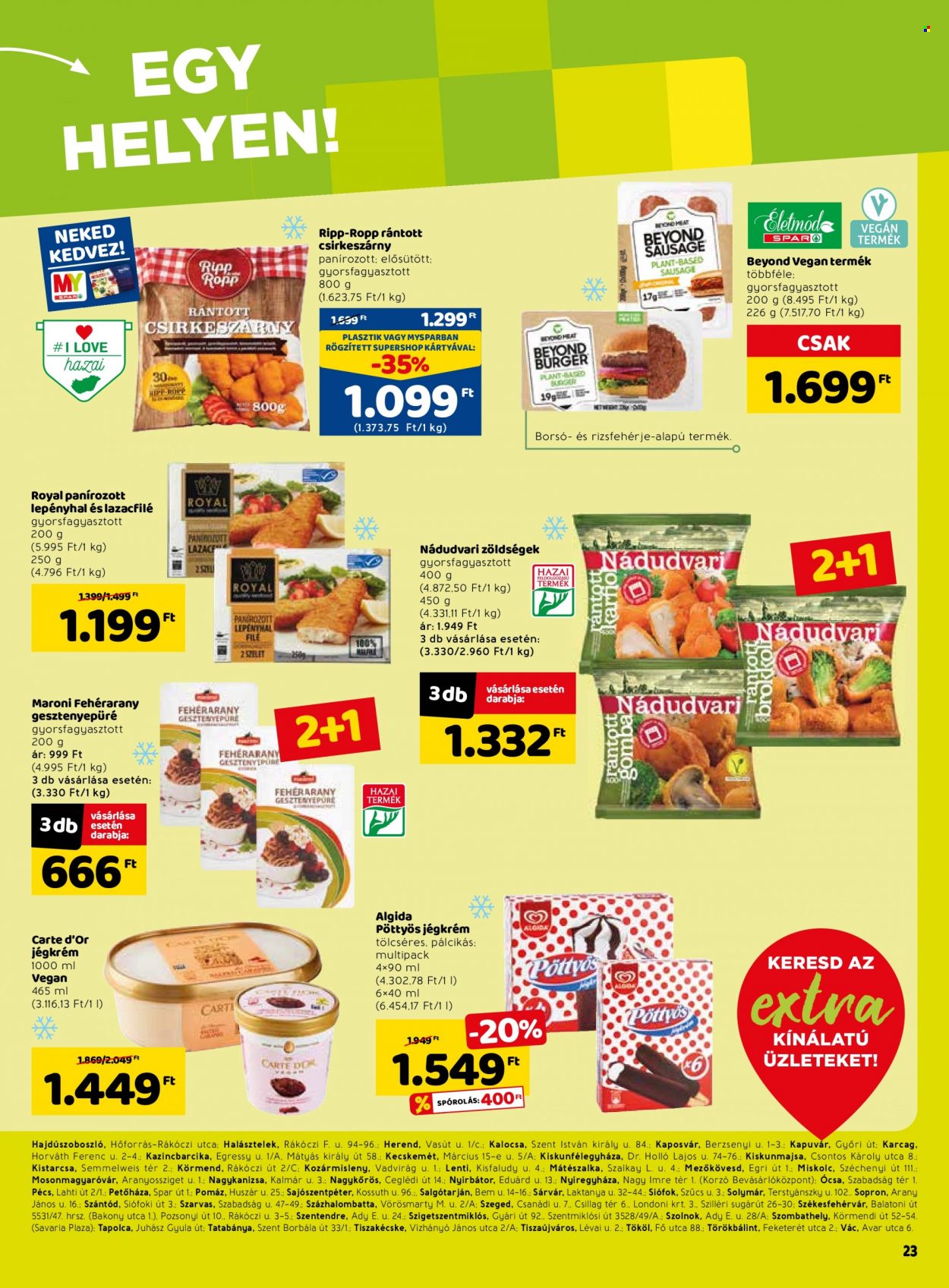 SPAR akciós újságok - 2023.01.19 - 2023.01.25. Oldal 4