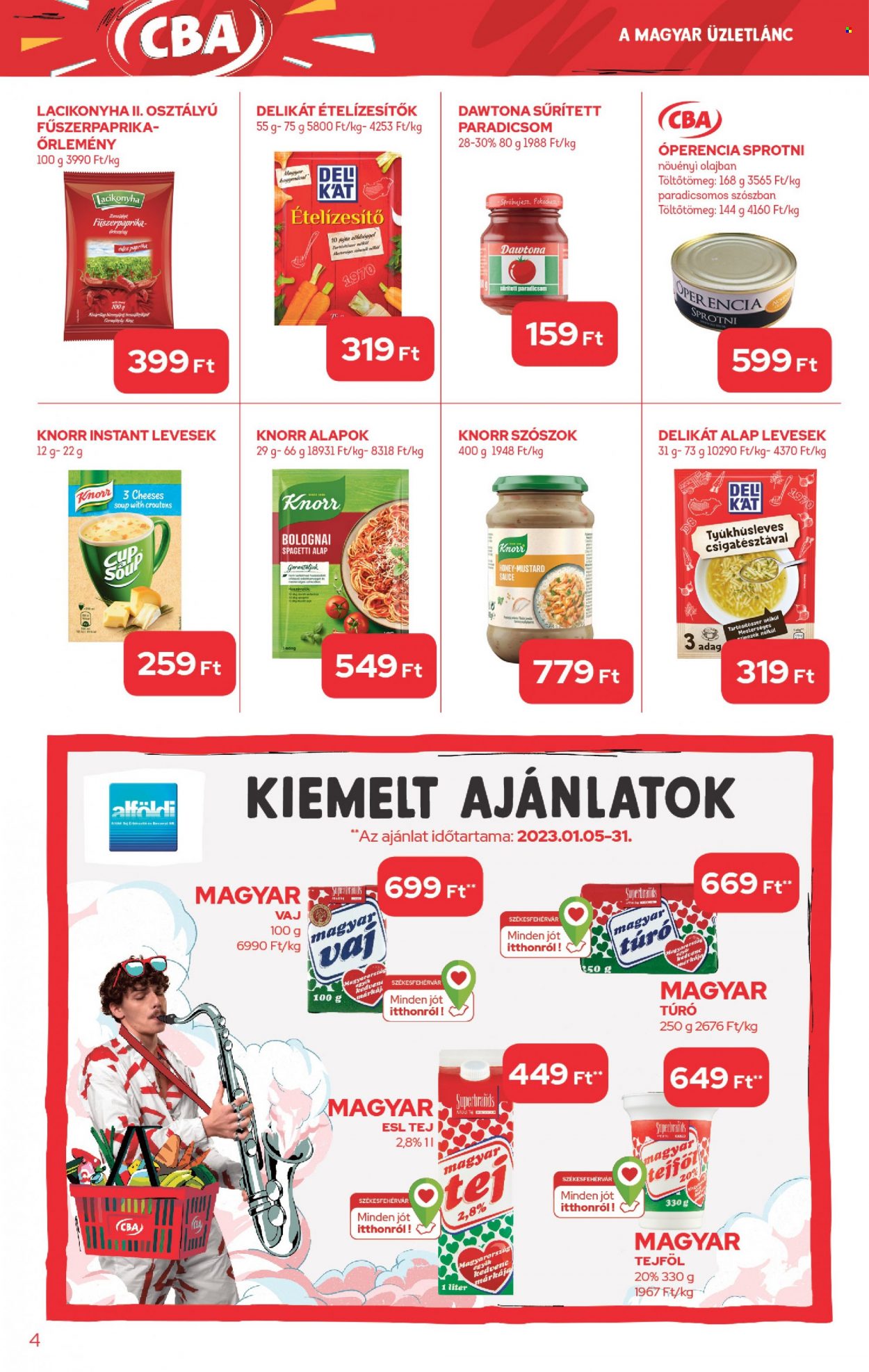 CBA akciós újságok - 2023.01.19 - 2023.01.25. Oldal 4