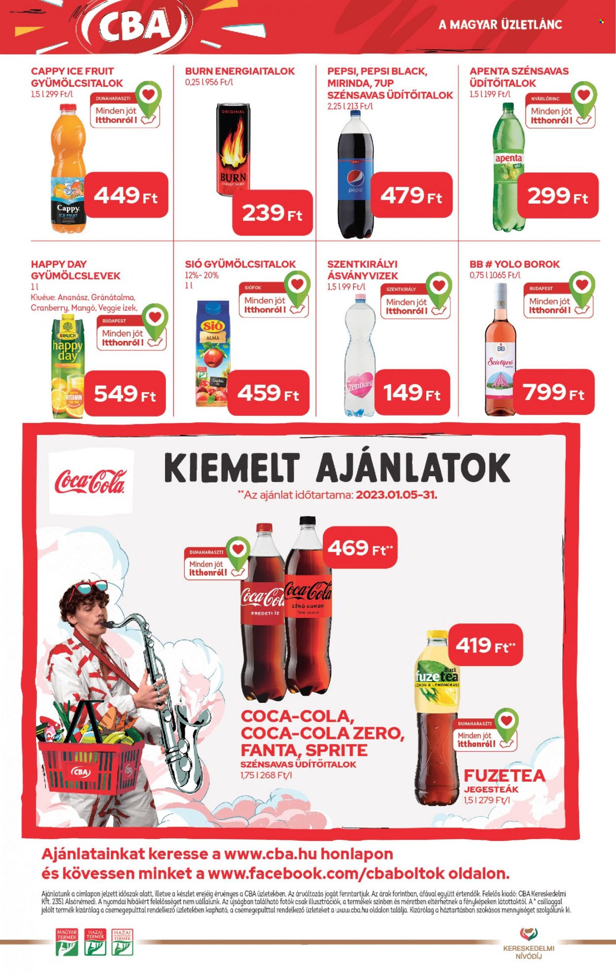 CBA akciós újságok - 2023.01.19 - 2023.01.25. Oldal 8