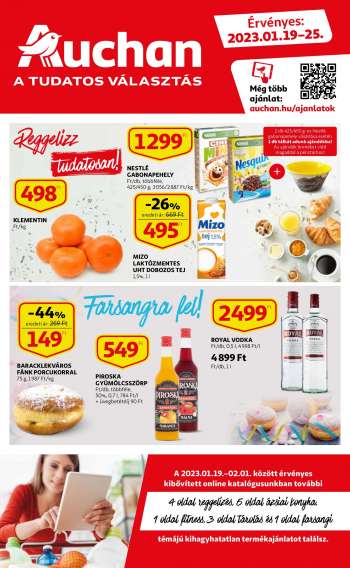 Újság Auchan - 2023.01.19 - 2023.01.25.