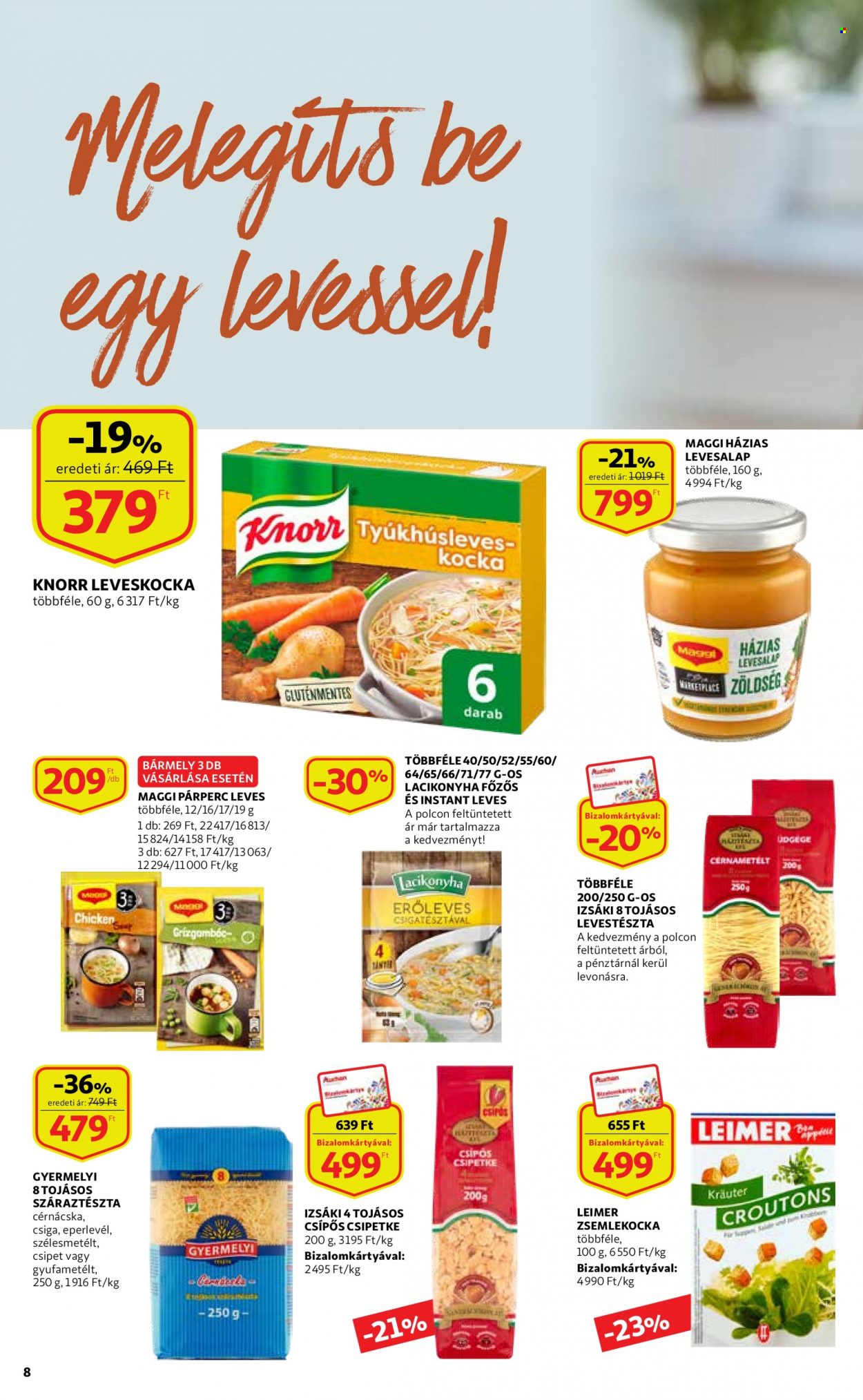 Auchan akciós újságok - 2023.01.19 - 2023.01.25. Oldal 8
