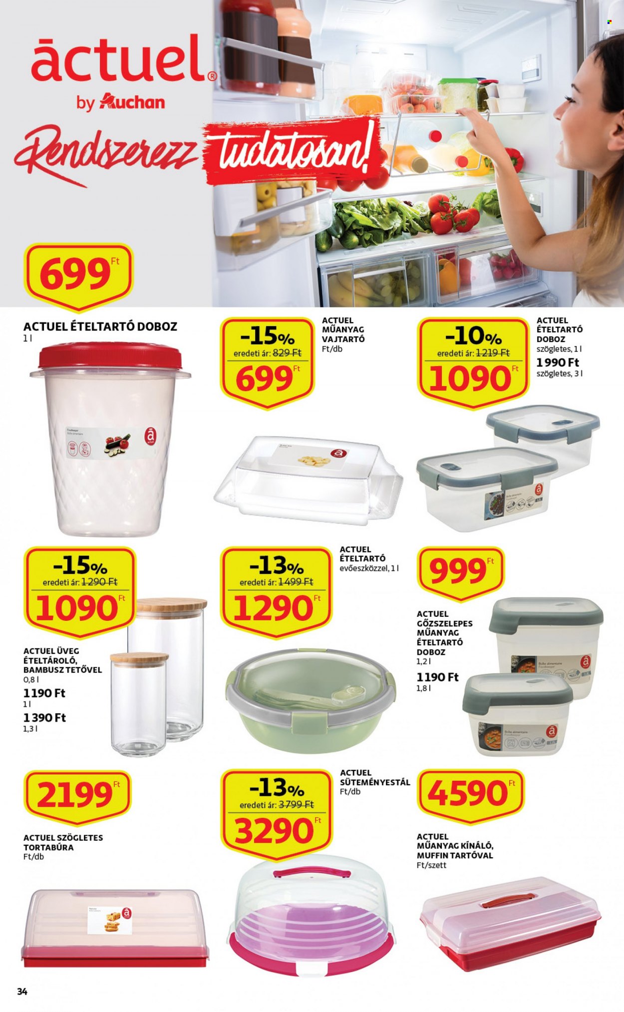 Auchan akciós újságok - 2023.01.19 - 2023.02.01. Oldal 34