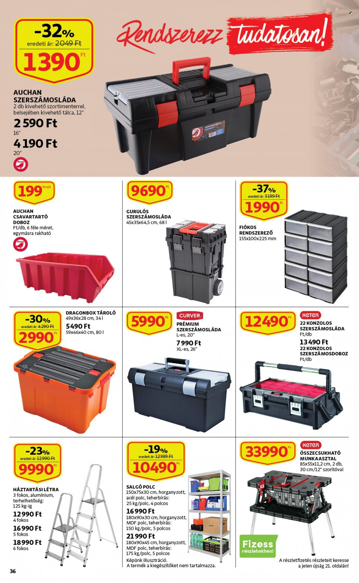 Auchan akciós újságok - 2023.01.19 - 2023.02.01. Oldal 36