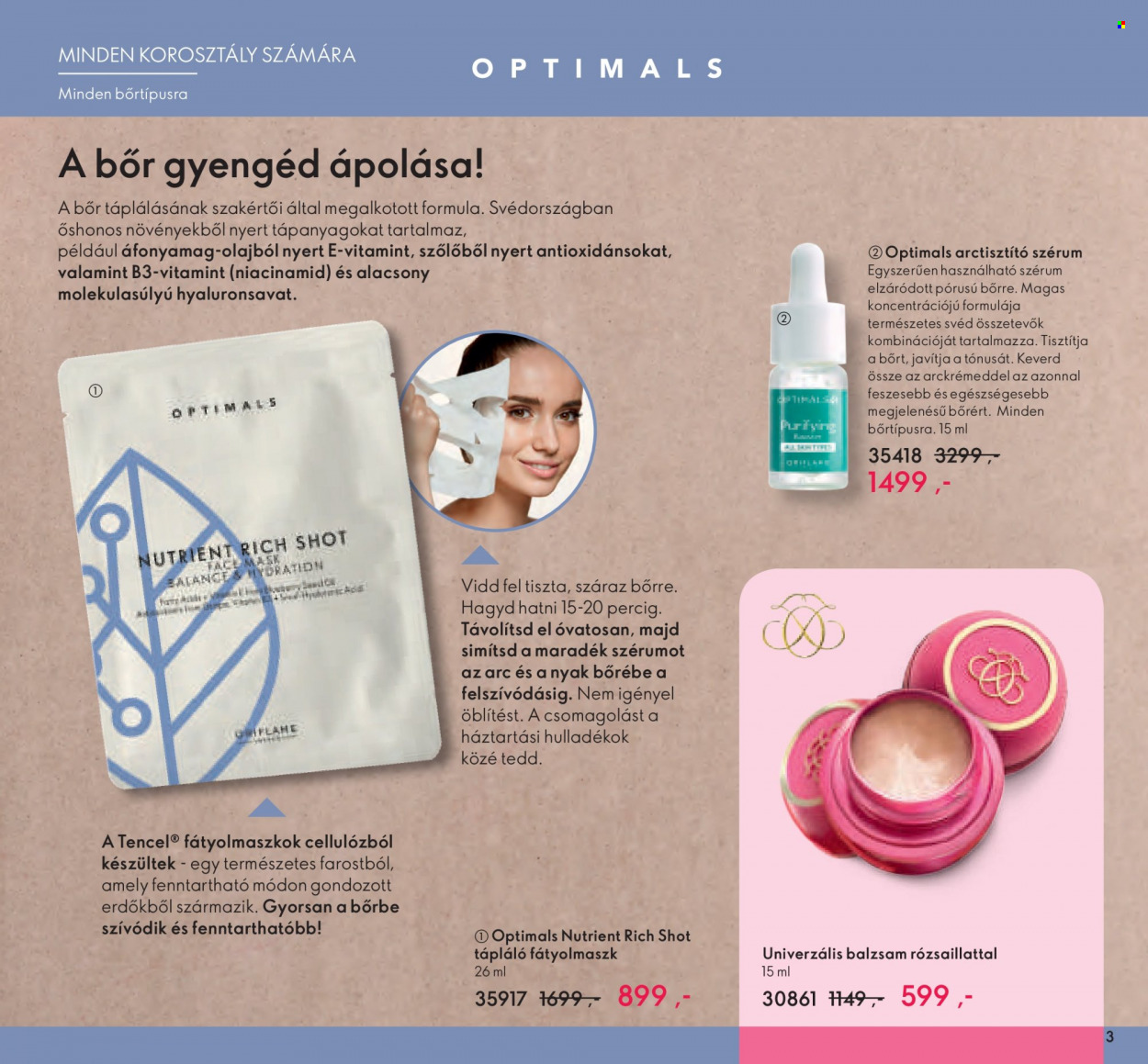 Oriflame akciós újságok - 2023.01.18 - 2023.02.07. Oldal 3