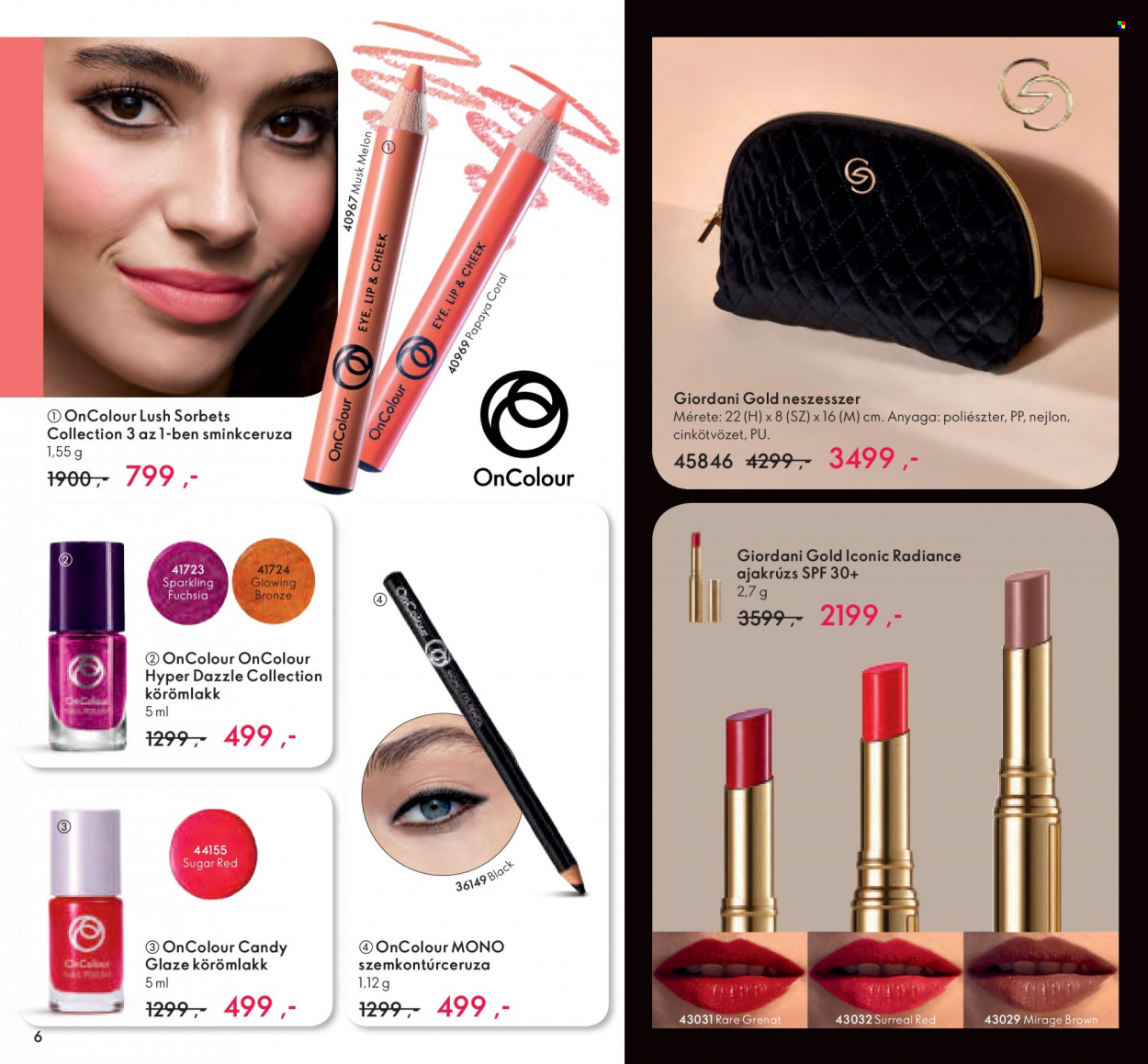 Oriflame akciós újságok - 2023.01.18 - 2023.02.07. Oldal 6