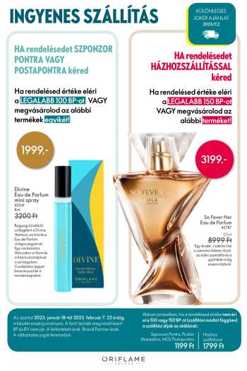 Újság Oriflame - 2023.01.18 - 2023.02.07.