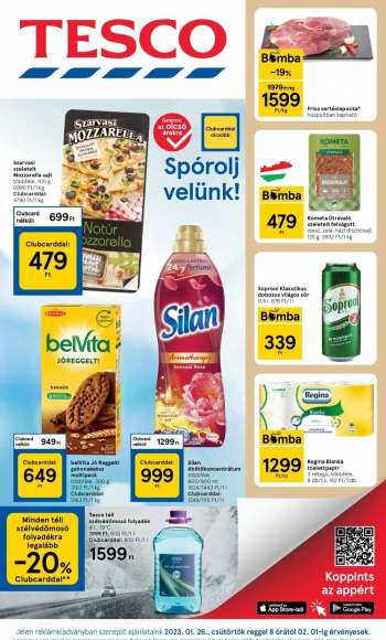 Újság TESCO - 2023.01.26 - 2023.02.01.