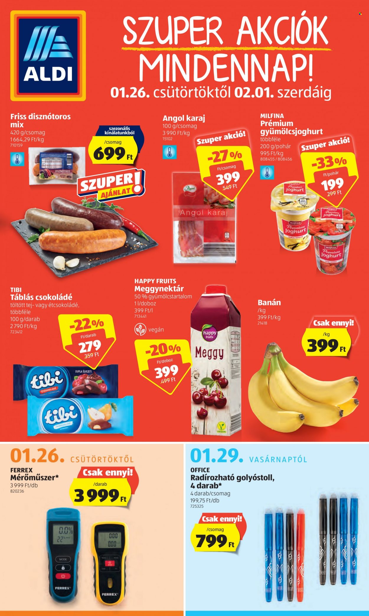Aldi akciós újságok - 2023.01.26 - 2023.02.01. Oldal 1