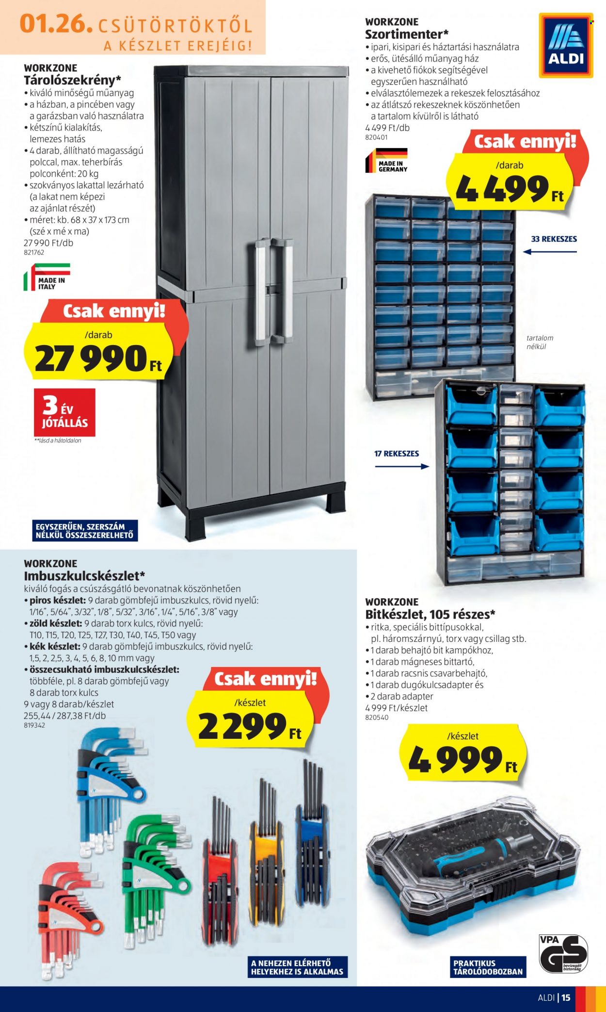 Aldi akciós újságok - 2023.01.26 - 2023.02.01. Oldal 17