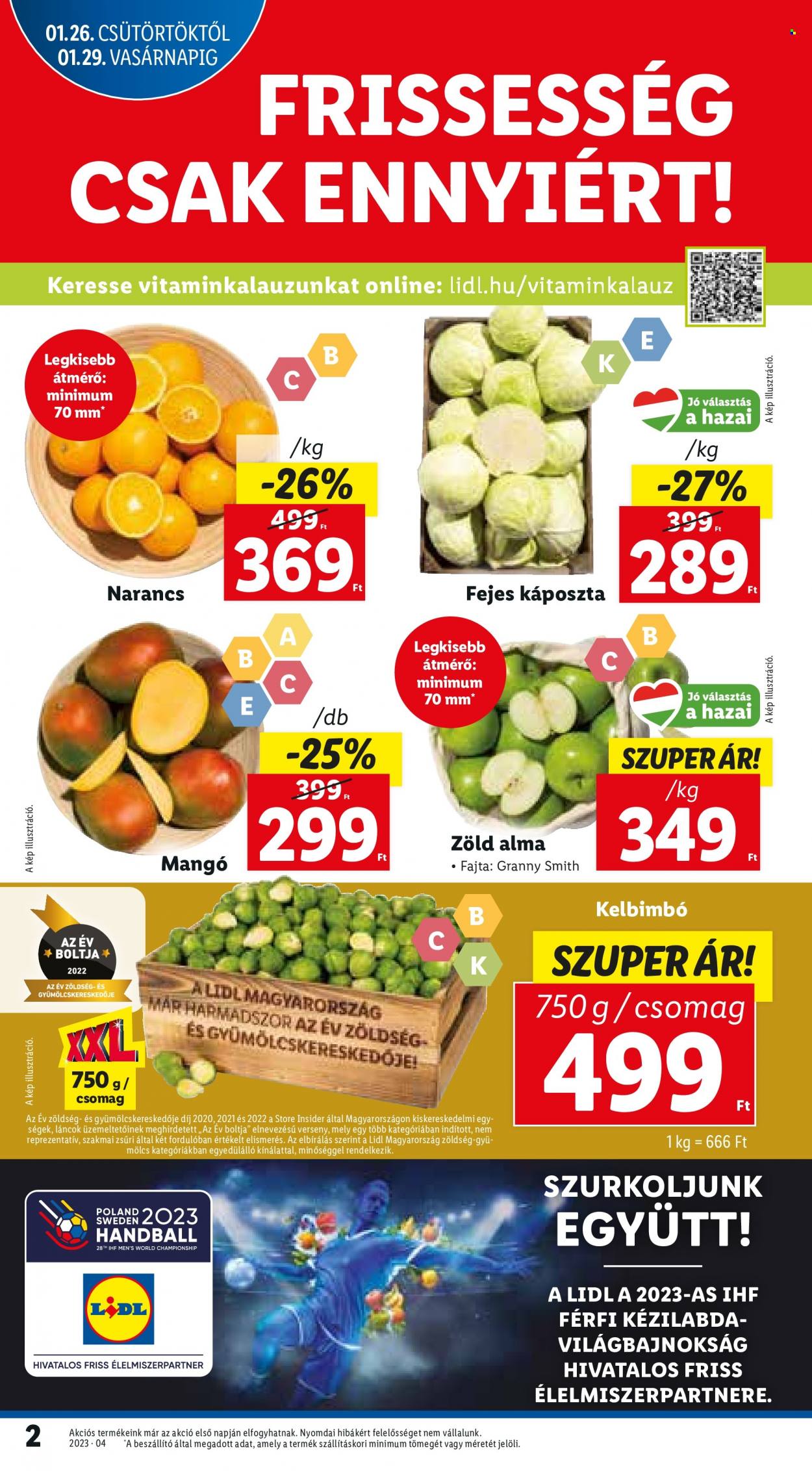 Lidl akciós újságok - 2023.01.26 - 2023.02.01. Oldal 2