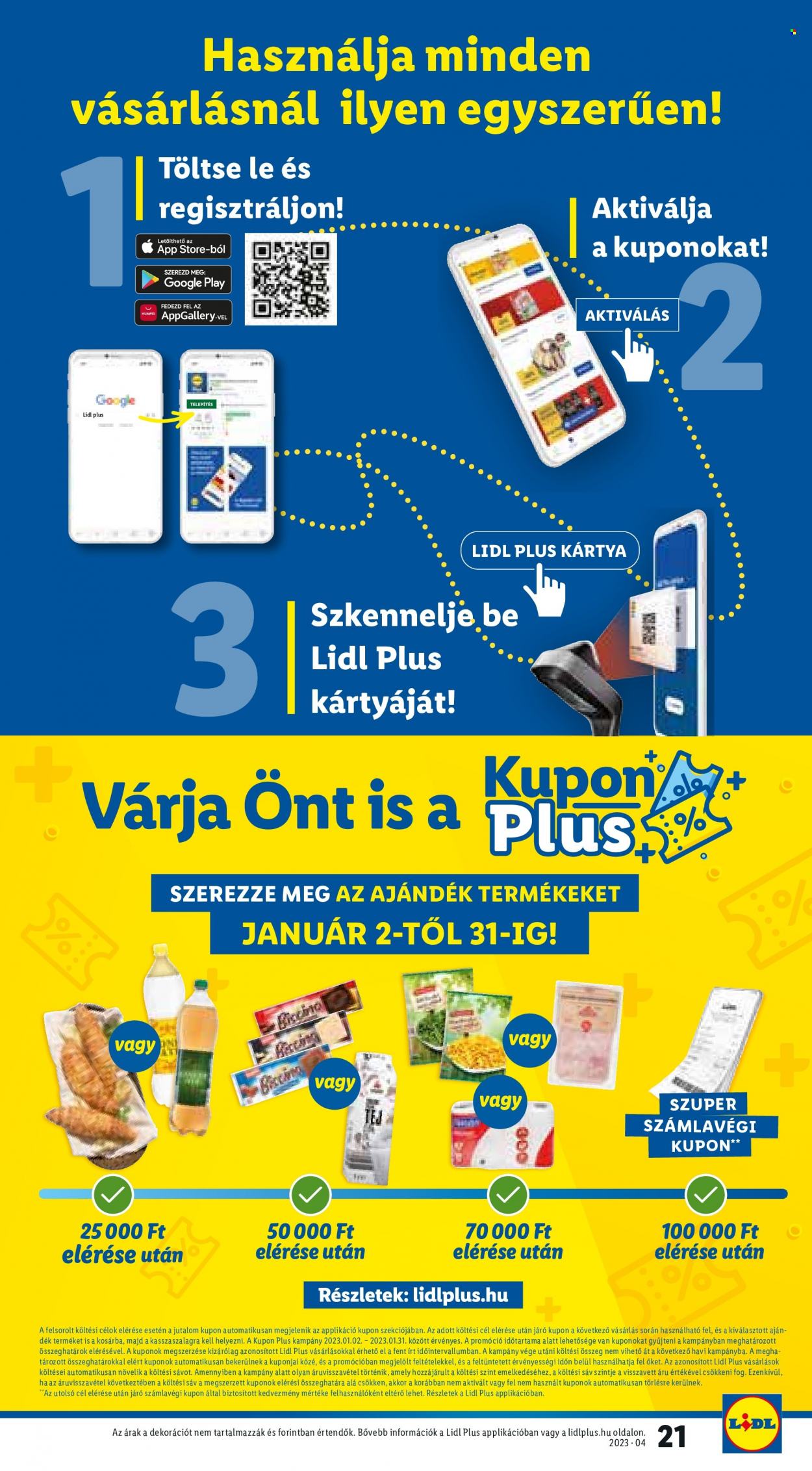 Lidl akciós újságok - 2023.01.26 - 2023.02.01. Oldal 21