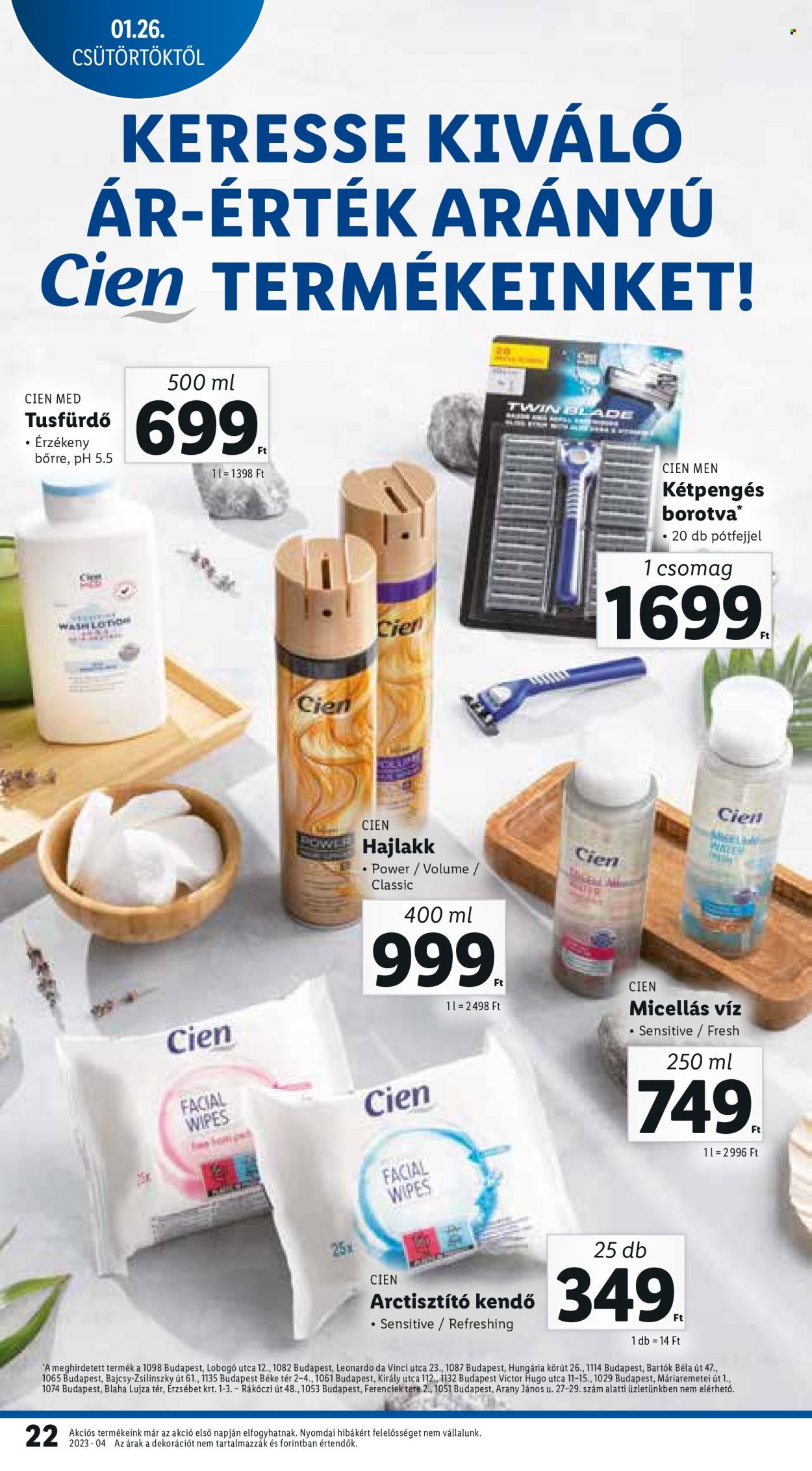 Lidl akciós újságok - 2023.01.26 - 2023.02.01. Oldal 22