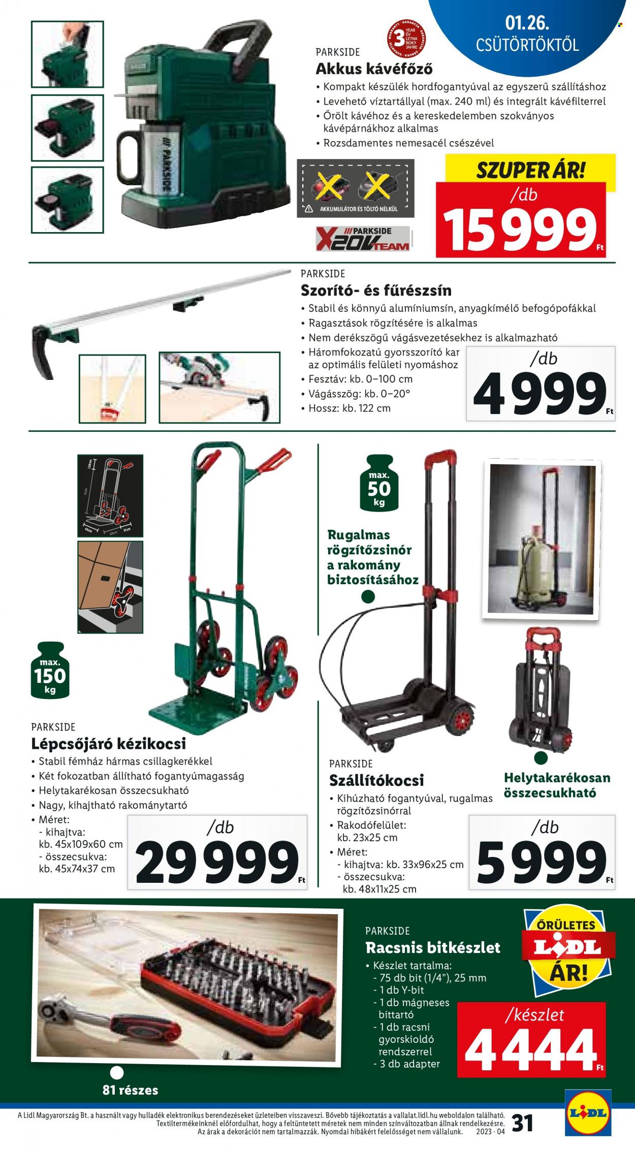 Lidl akciós újságok - 2023.01.26 - 2023.02.01. Oldal 31