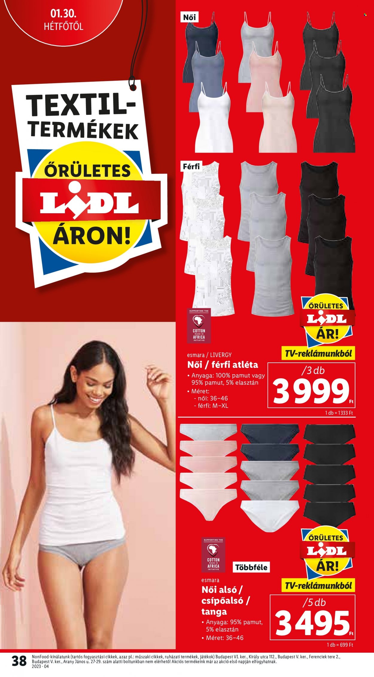 Lidl akciós újságok - 2023.01.26 - 2023.02.01. Oldal 38