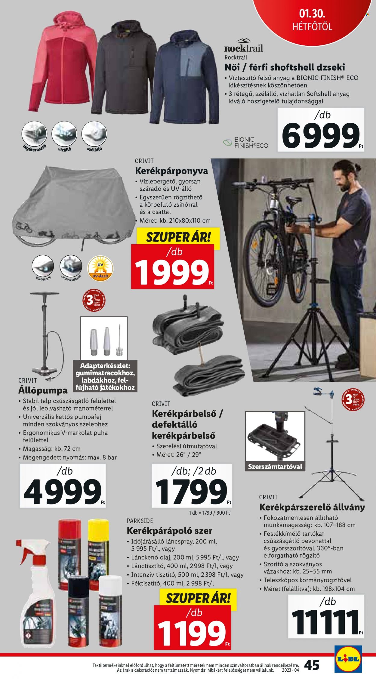 Lidl akciós újságok - 2023.01.26 - 2023.02.01. Oldal 45