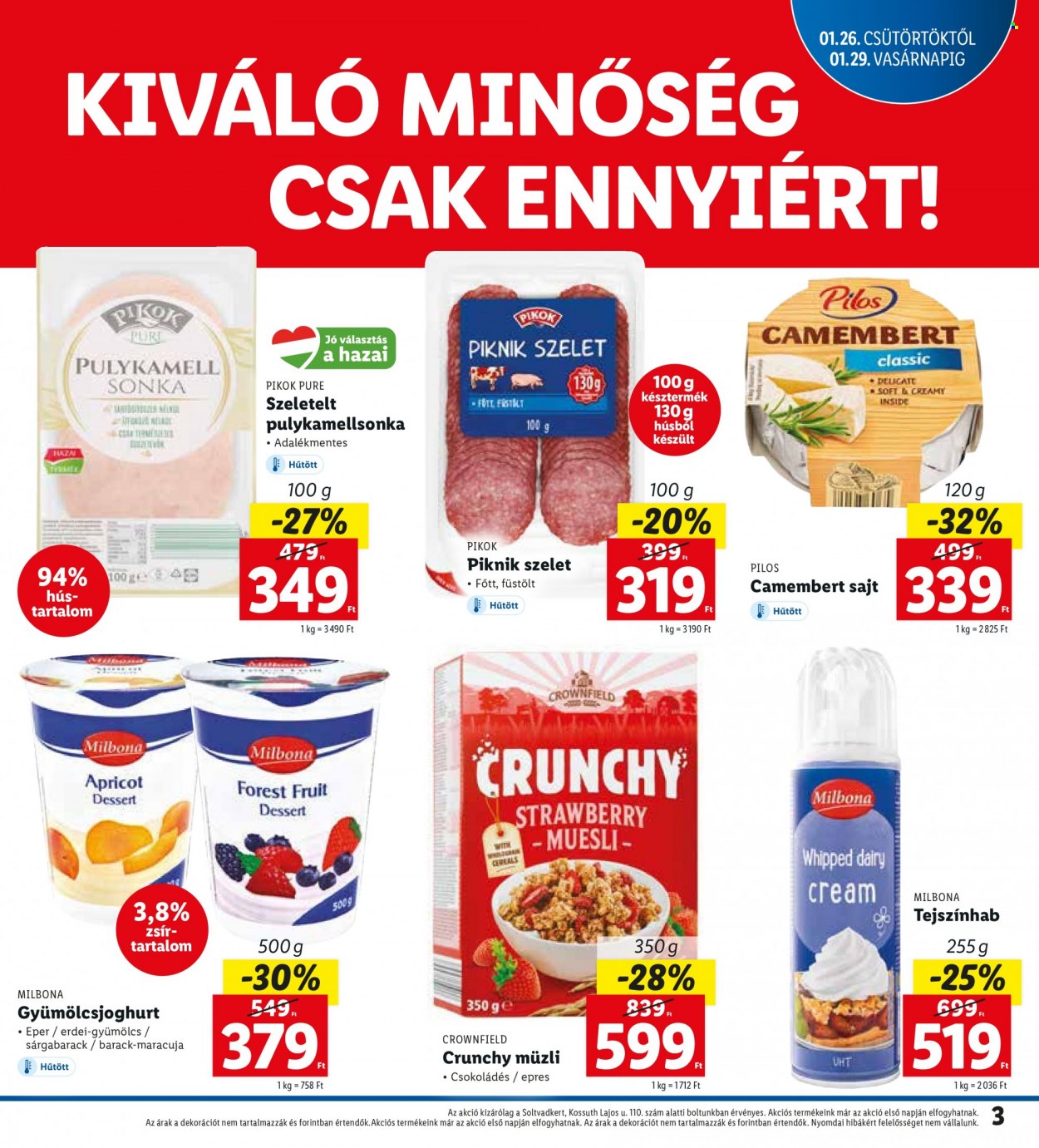 Lidl akciós újságok - 2023.01.26 - 2023.01.29. Oldal 3