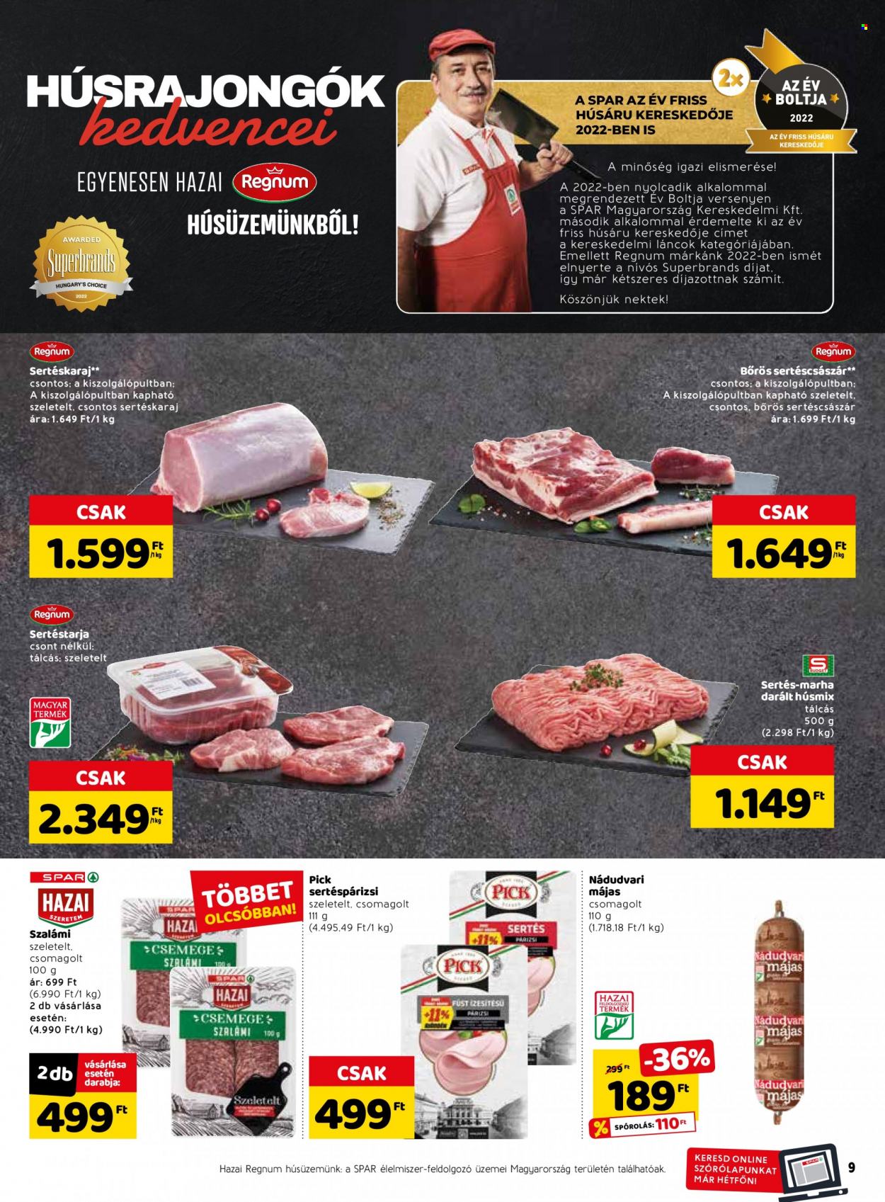 SPAR akciós újságok - 2023.01.26 - 2023.02.01. Oldal 15