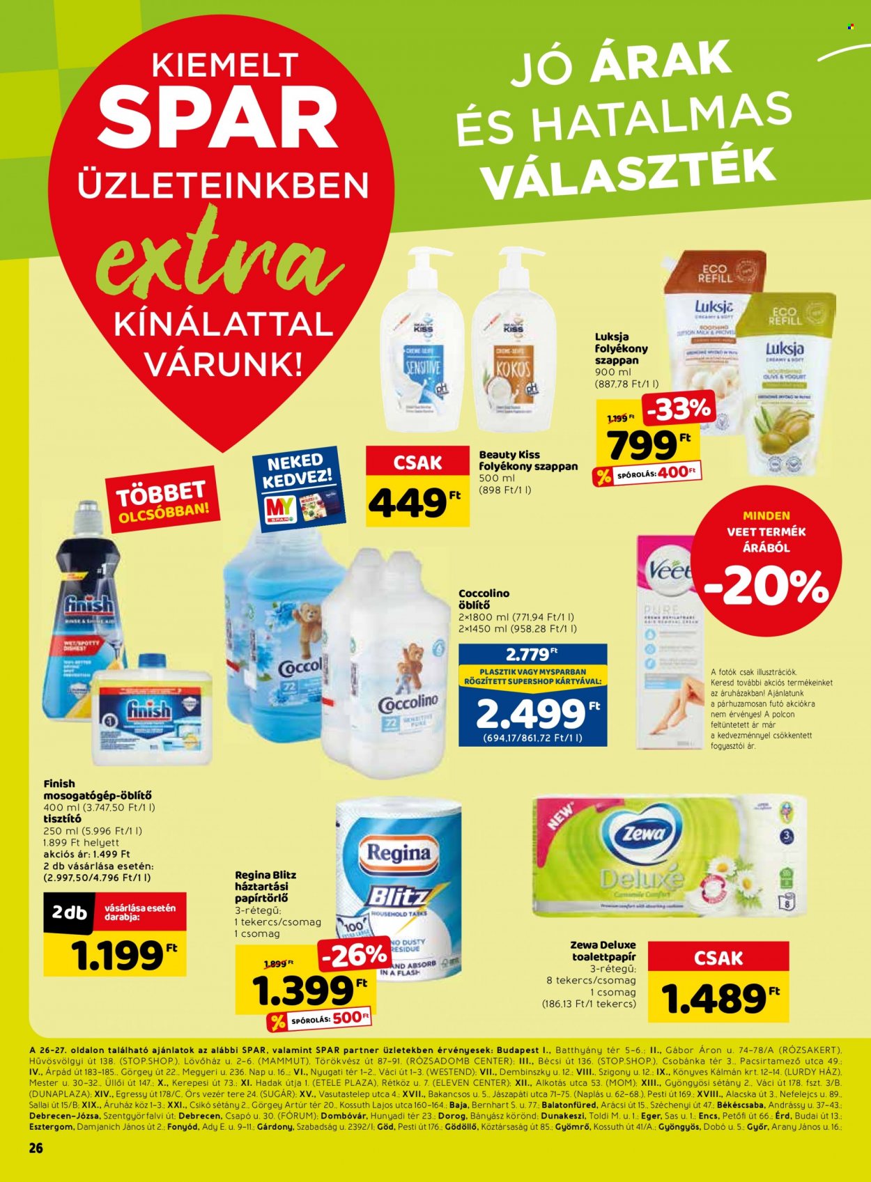 SPAR akciós újságok - 2023.01.26 - 2023.02.01. Oldal 7