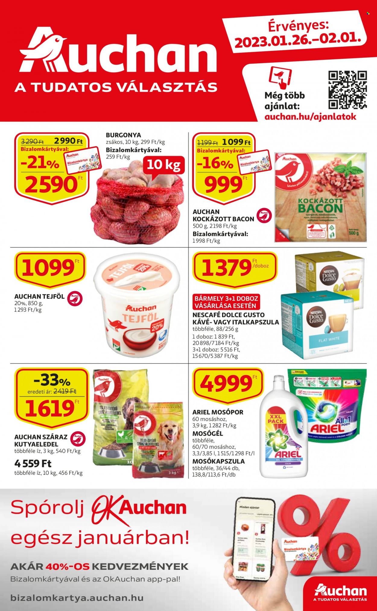 Auchan akciós újságok - 2023.01.26 - 2023.02.01. Oldal 1