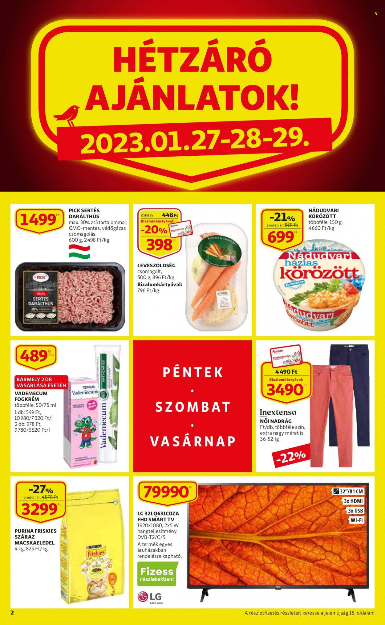 Auchan akciós újságok - 2023.01.26 - 2023.02.01. Oldal 2