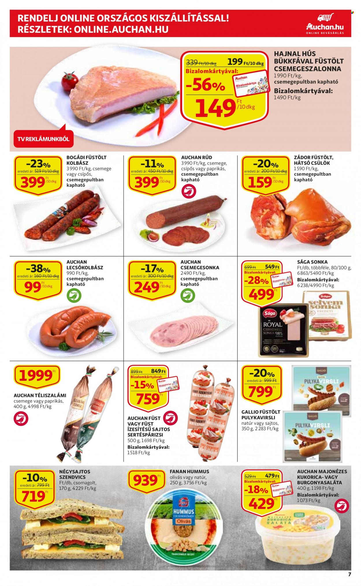 Auchan akciós újságok - 2023.01.26 - 2023.02.01. Oldal 7