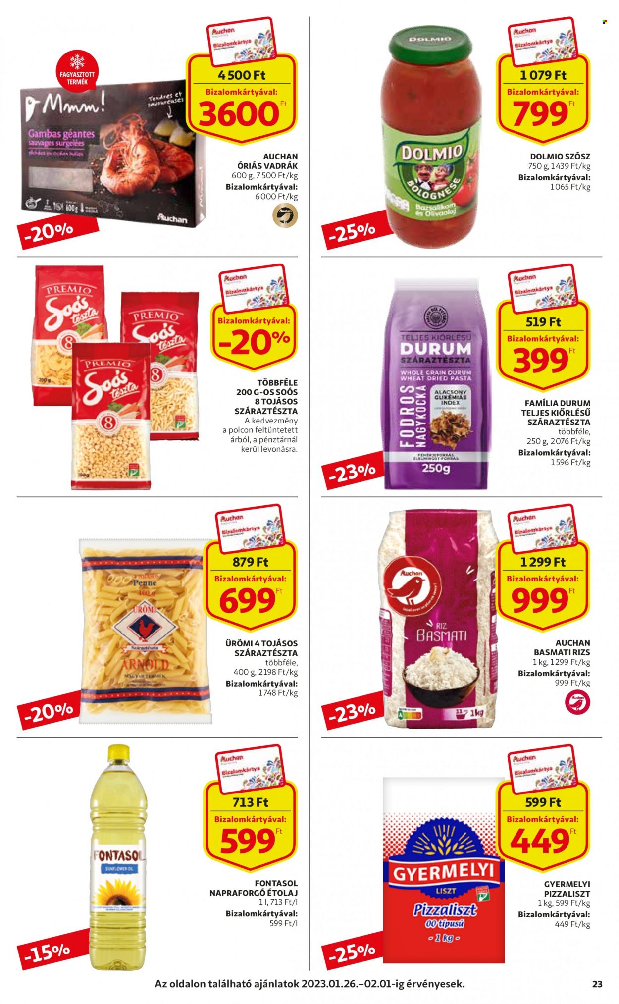 Auchan akciós újságok - 2023.01.26 - 2023.02.01. Oldal 23