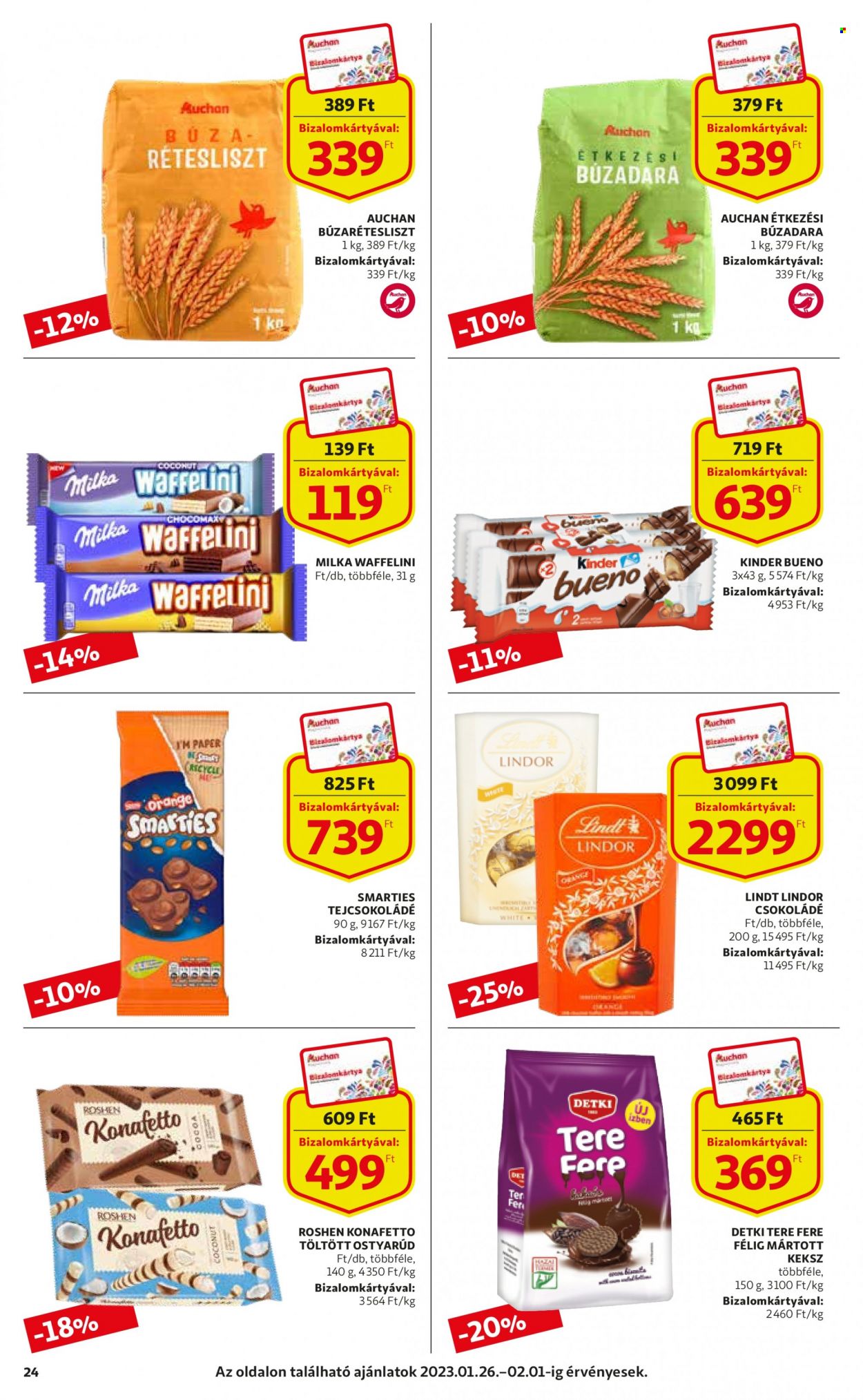 Auchan akciós újságok - 2023.01.26 - 2023.02.01. Oldal 24