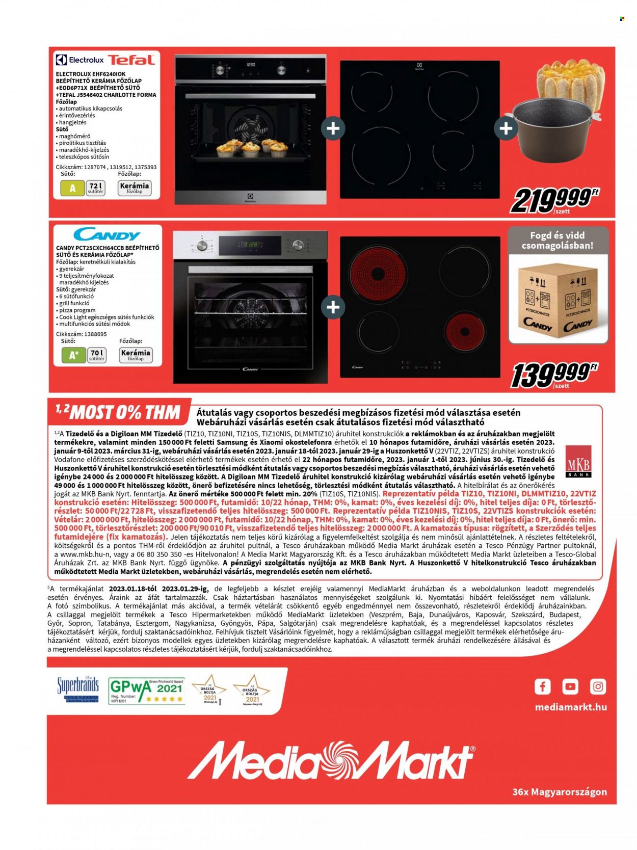 MediaMarkt akciós újságok - 2023.01.18 - 2023.01.29. Oldal 8